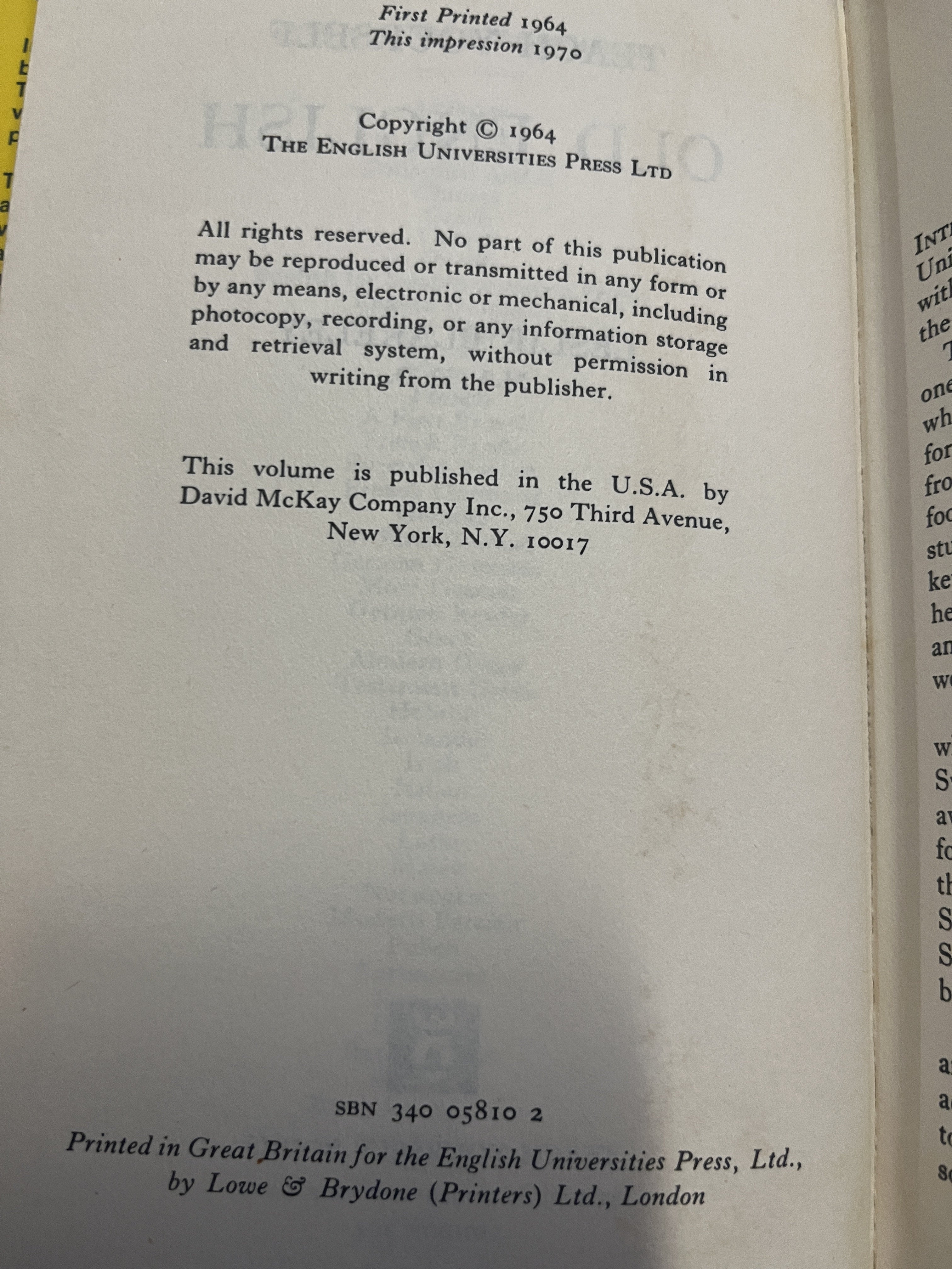 Old English - Blakeley, Leslie