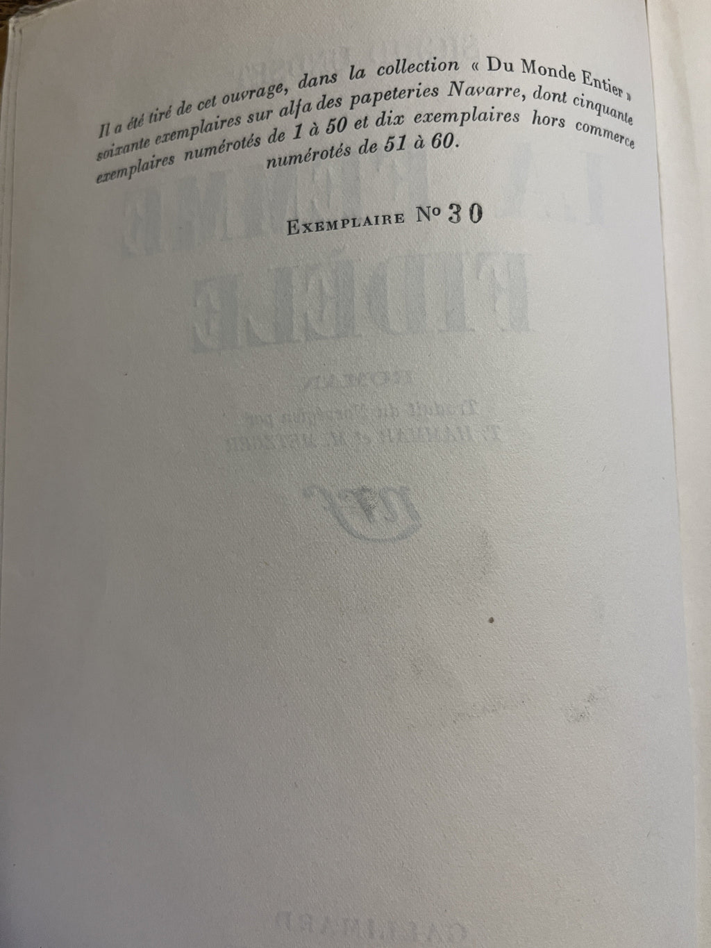 La Femme Fidele - Undset, Sigrid