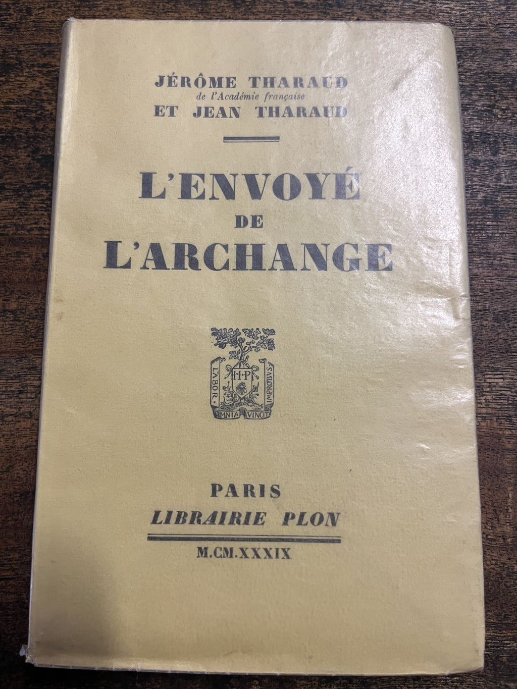 L'Envoye De L'Archange - Tharaud, Jerome & Jean