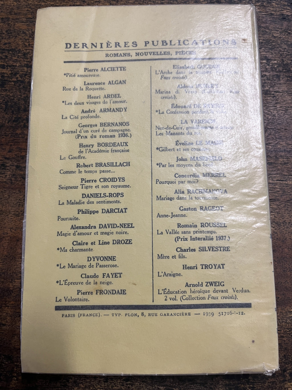 L'Envoye De L'Archange - Tharaud, Jerome & Jean