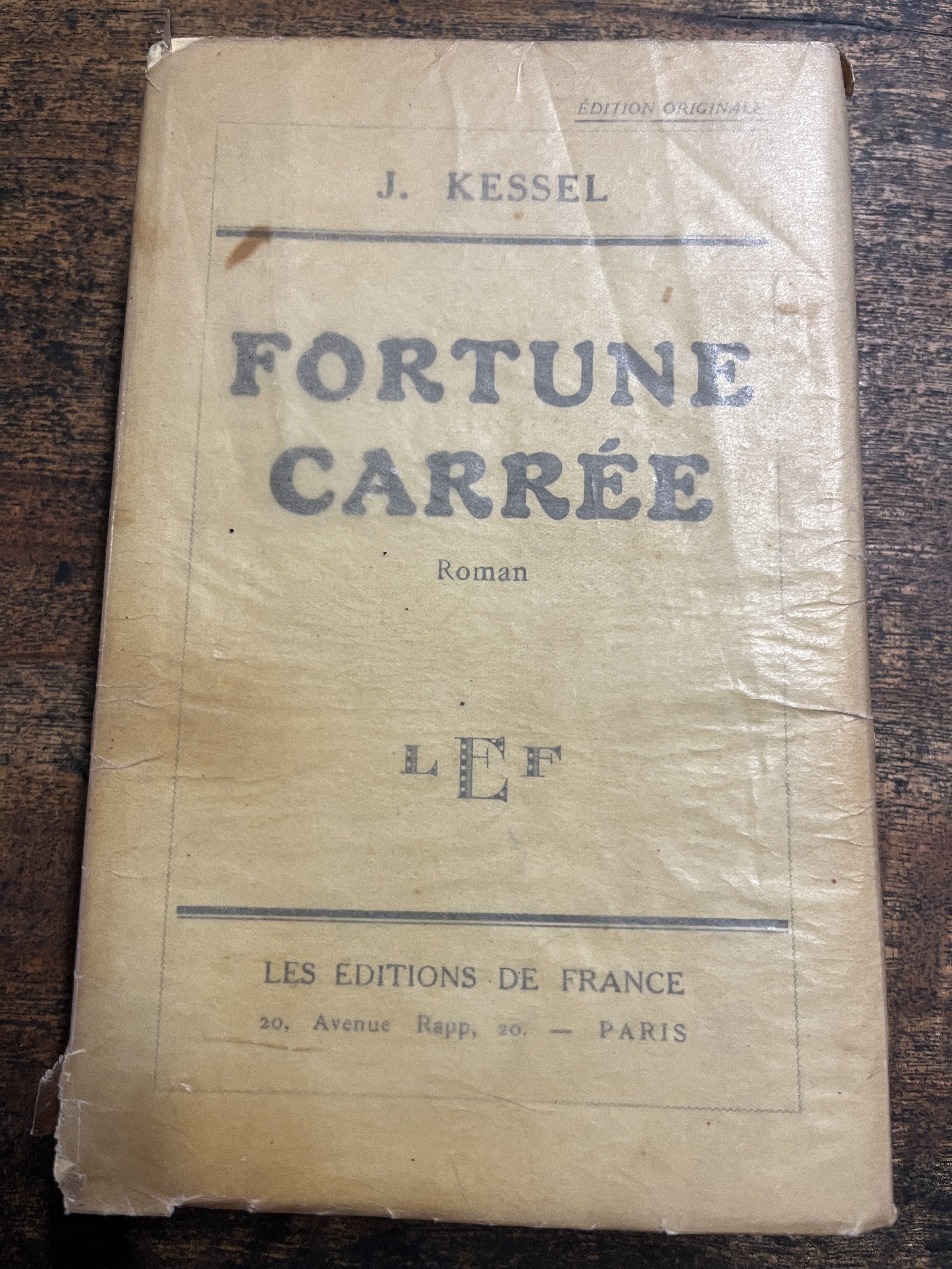 Fortune Carree - Kessel, J.