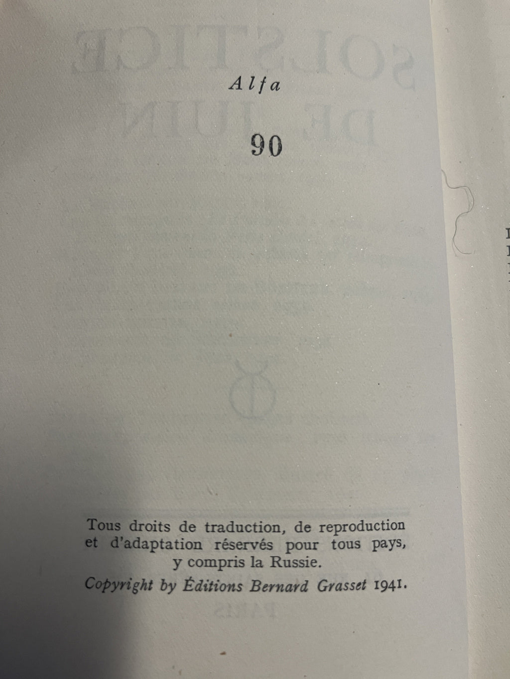 Le Solstice de Juin - Le Solstice De Juin