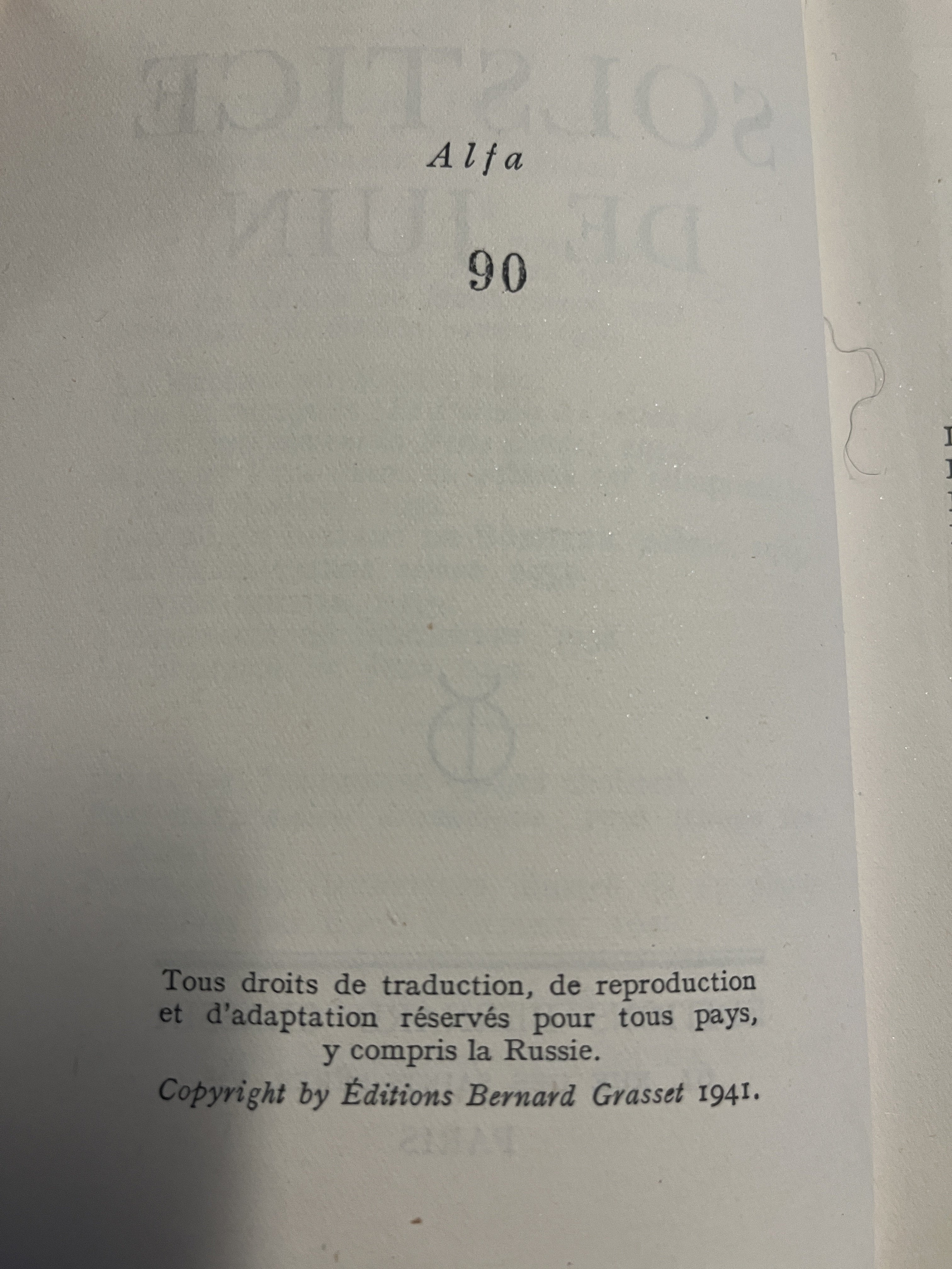 Le Solstice de Juin - Le Solstice De Juin