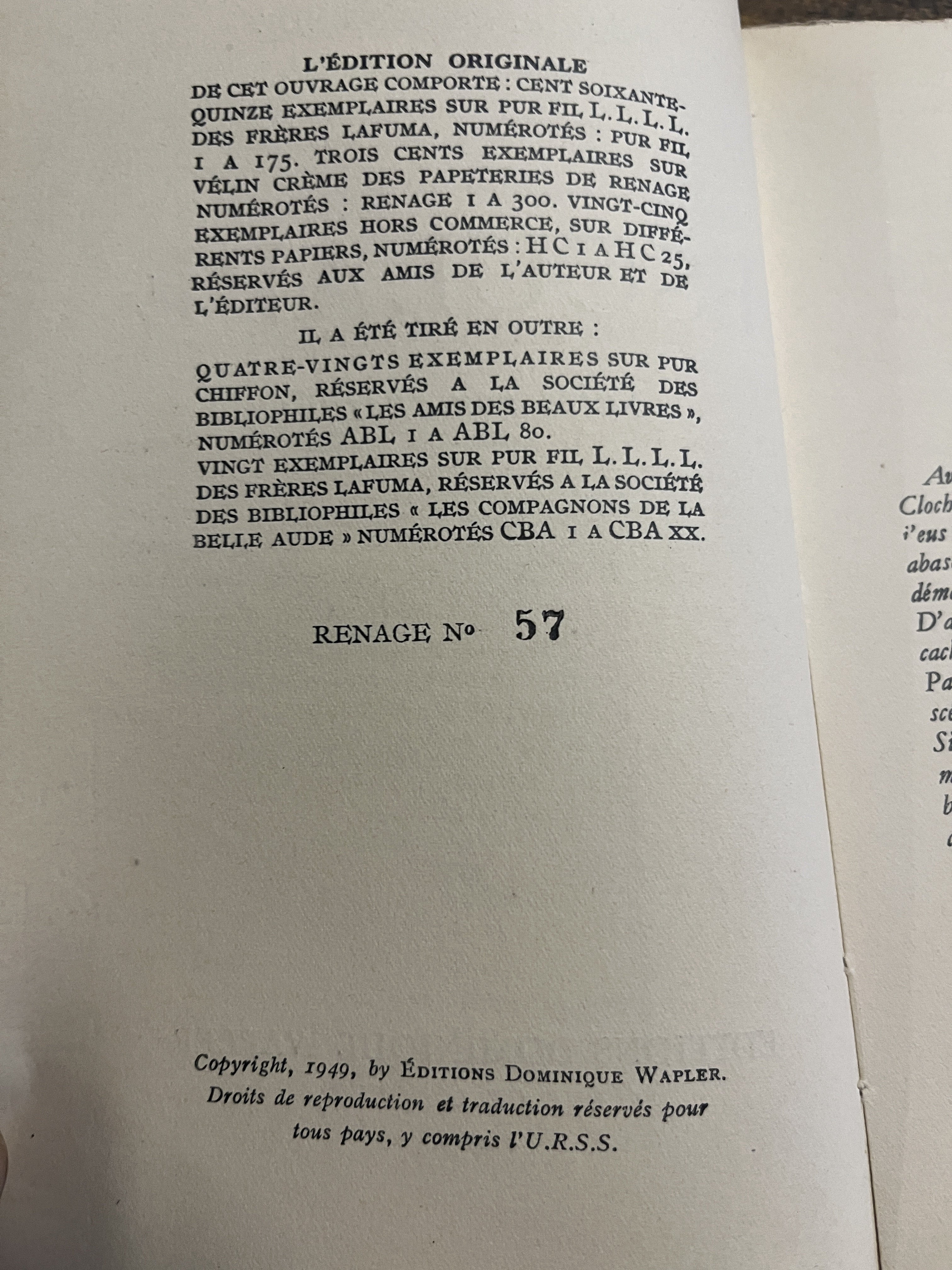 Esculape - La Varende, Jean de