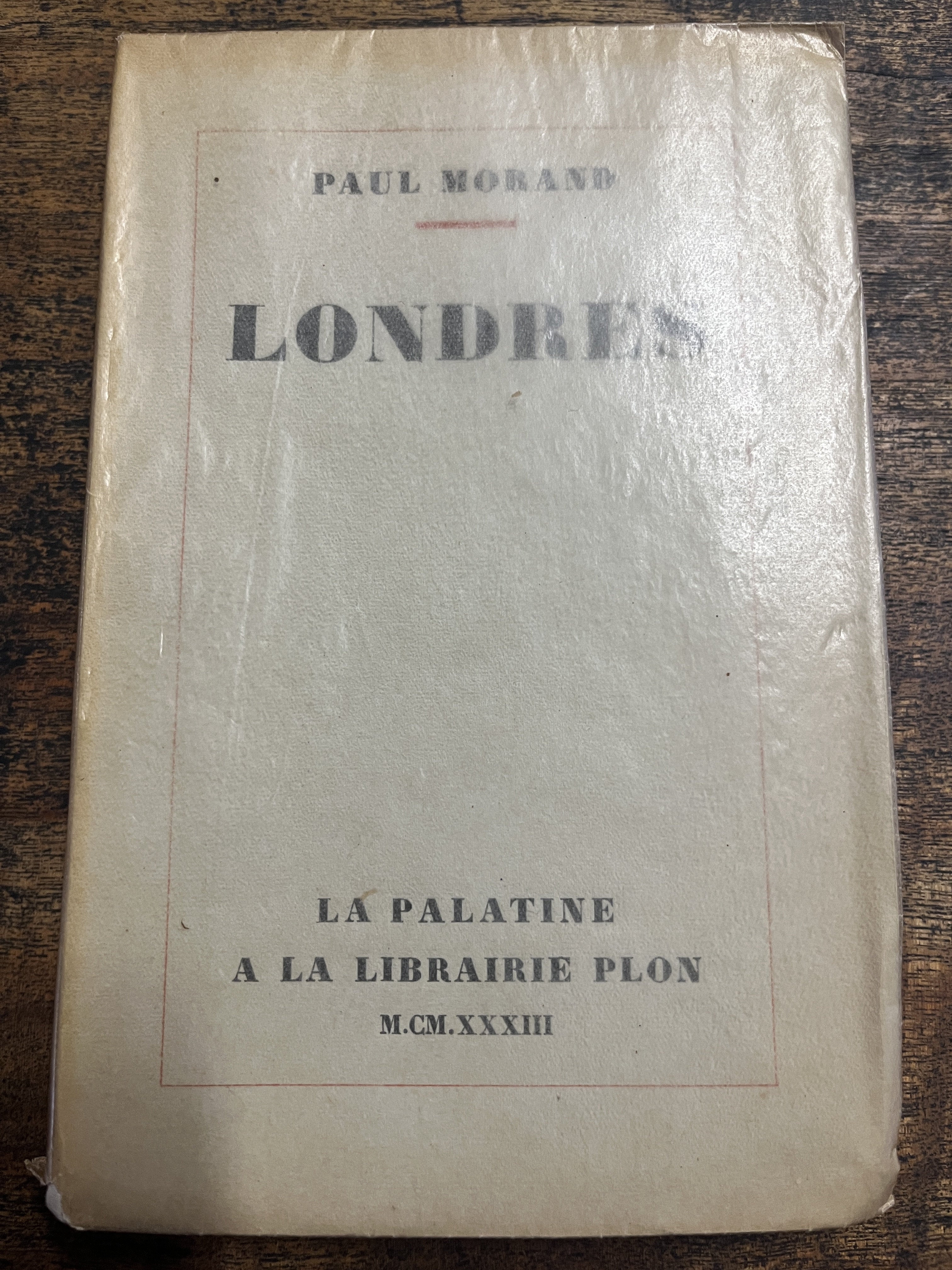 Londres - Morand, Paul