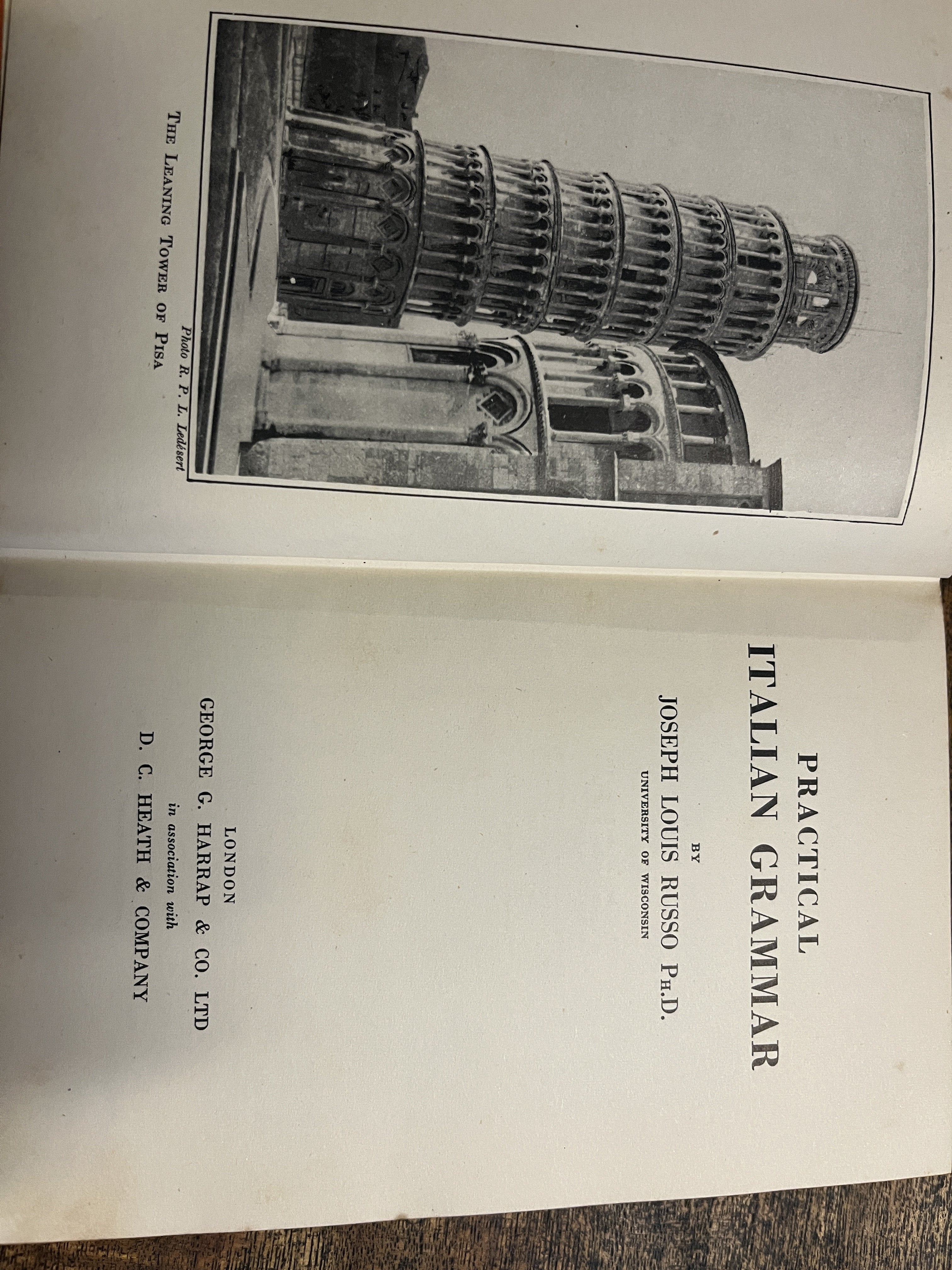 Practical Italian Grammar - George Harrap & Co