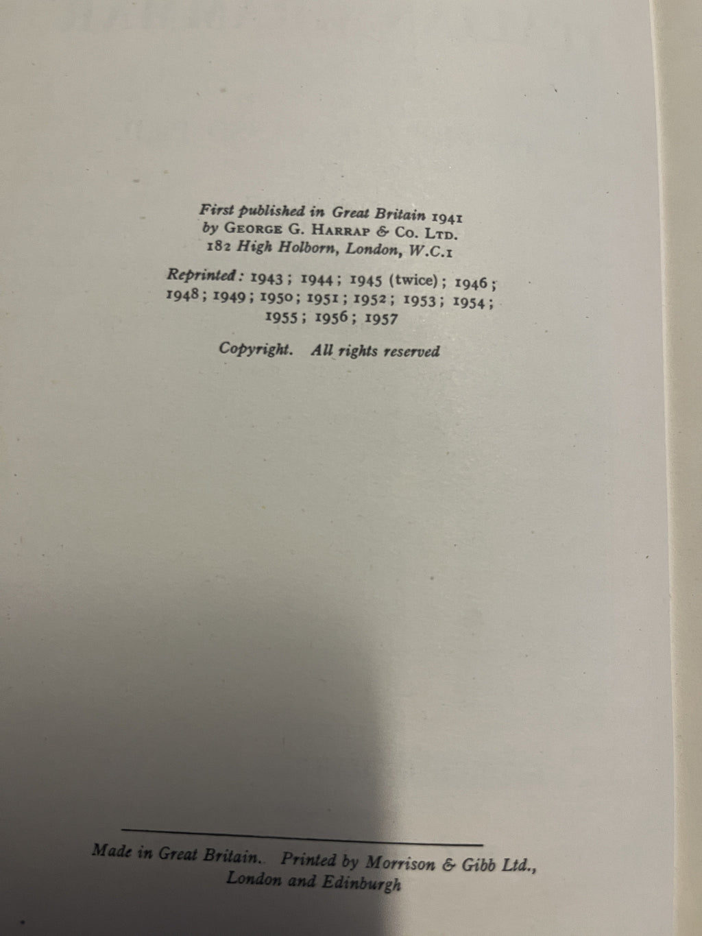 Practical Italian Grammar - George Harrap & Co