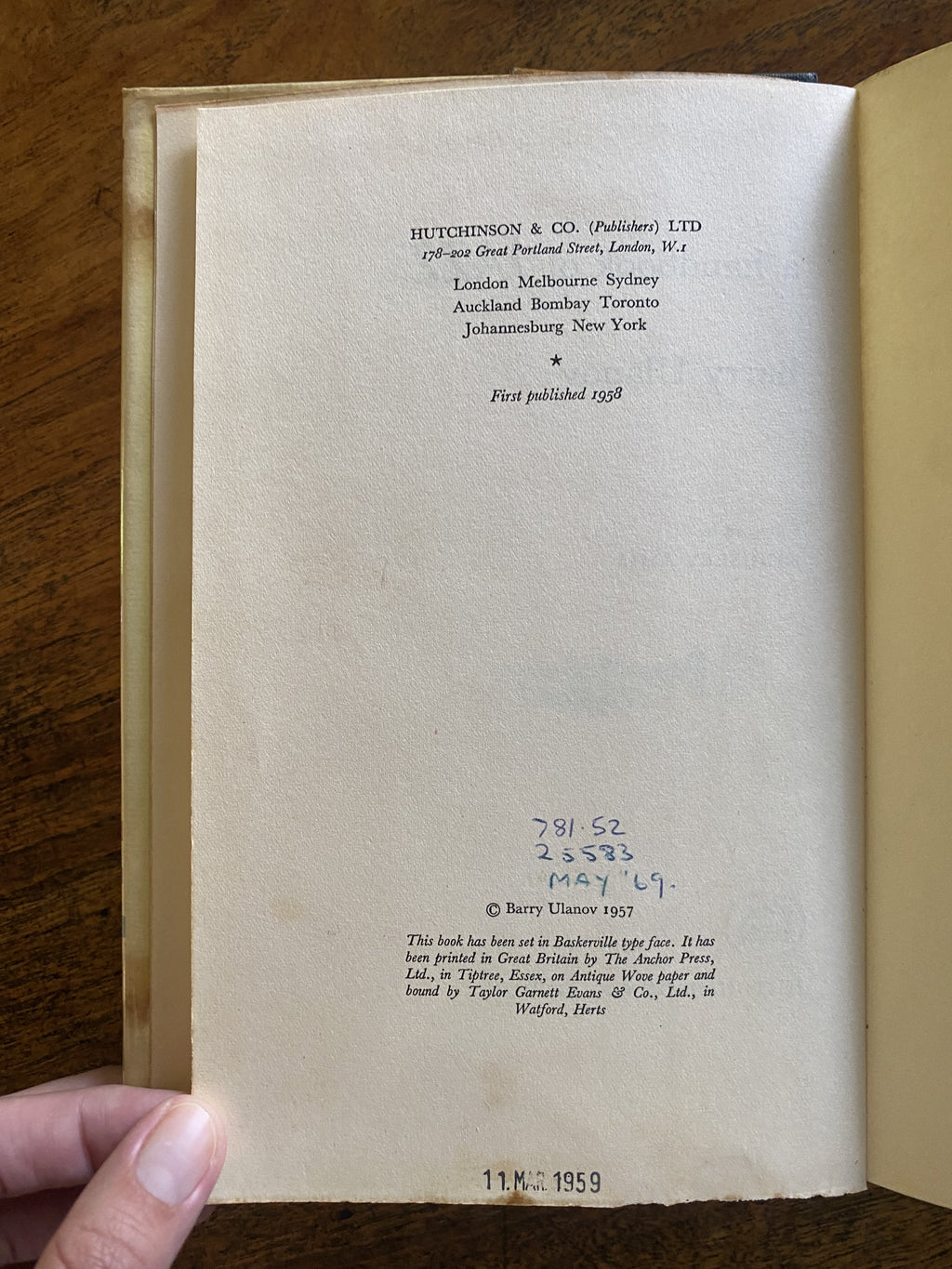 A Handbook of Jazz — Barry Ulanov