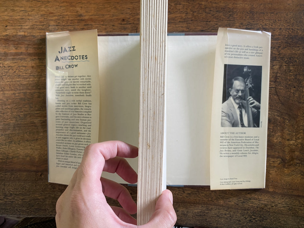 Jazz Anecdotes — Crow, Bill