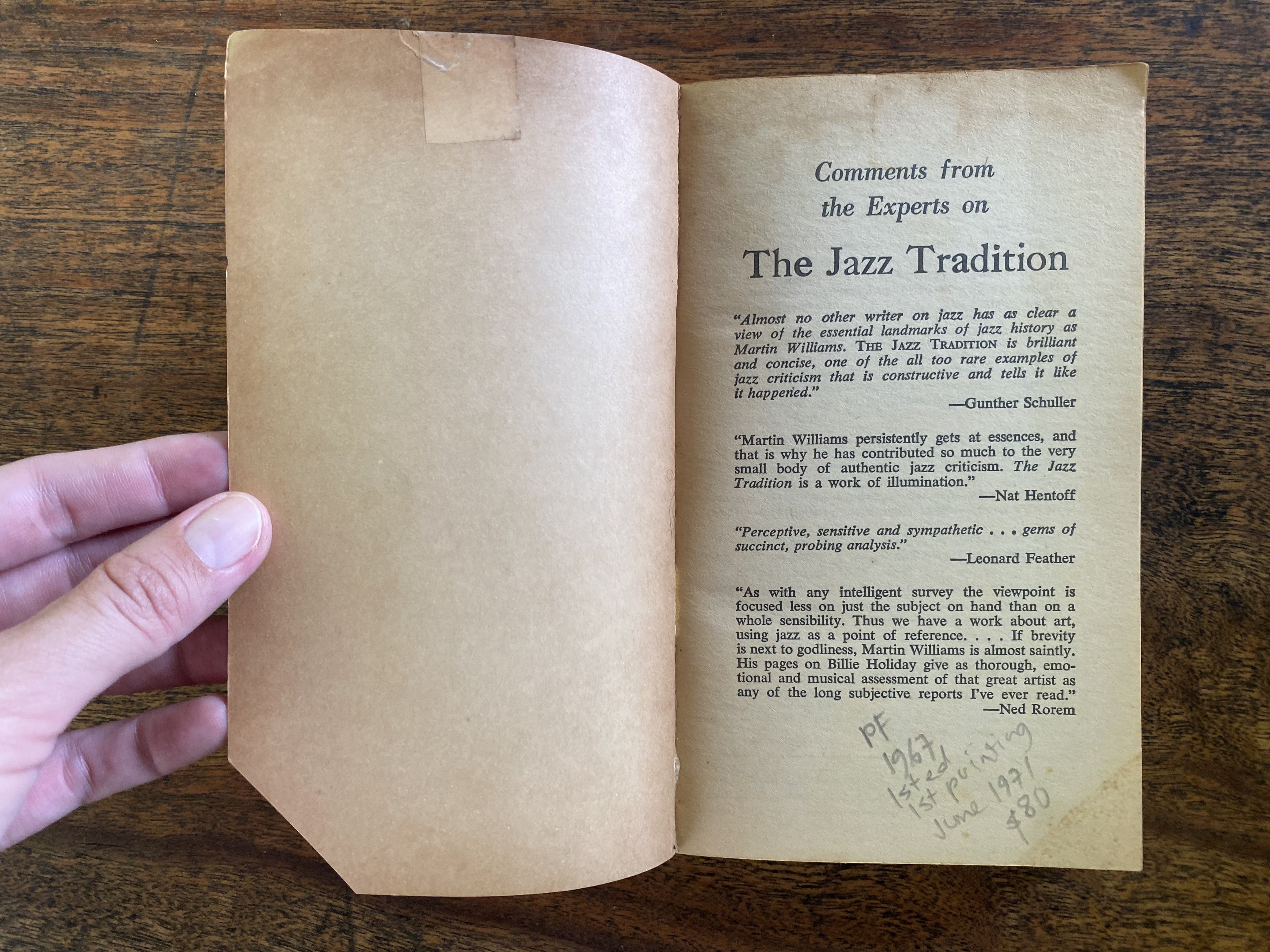 The Jazz Tradition — Williams, Martin