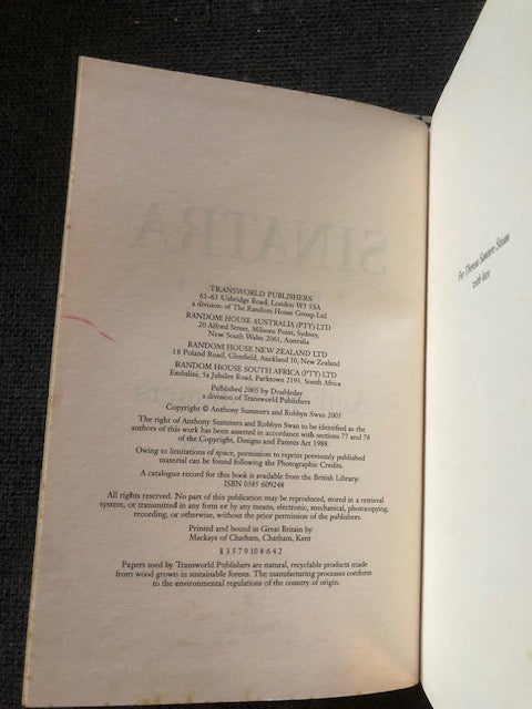 Sinatra: The Life — Anthony Summers and Robyn Swan