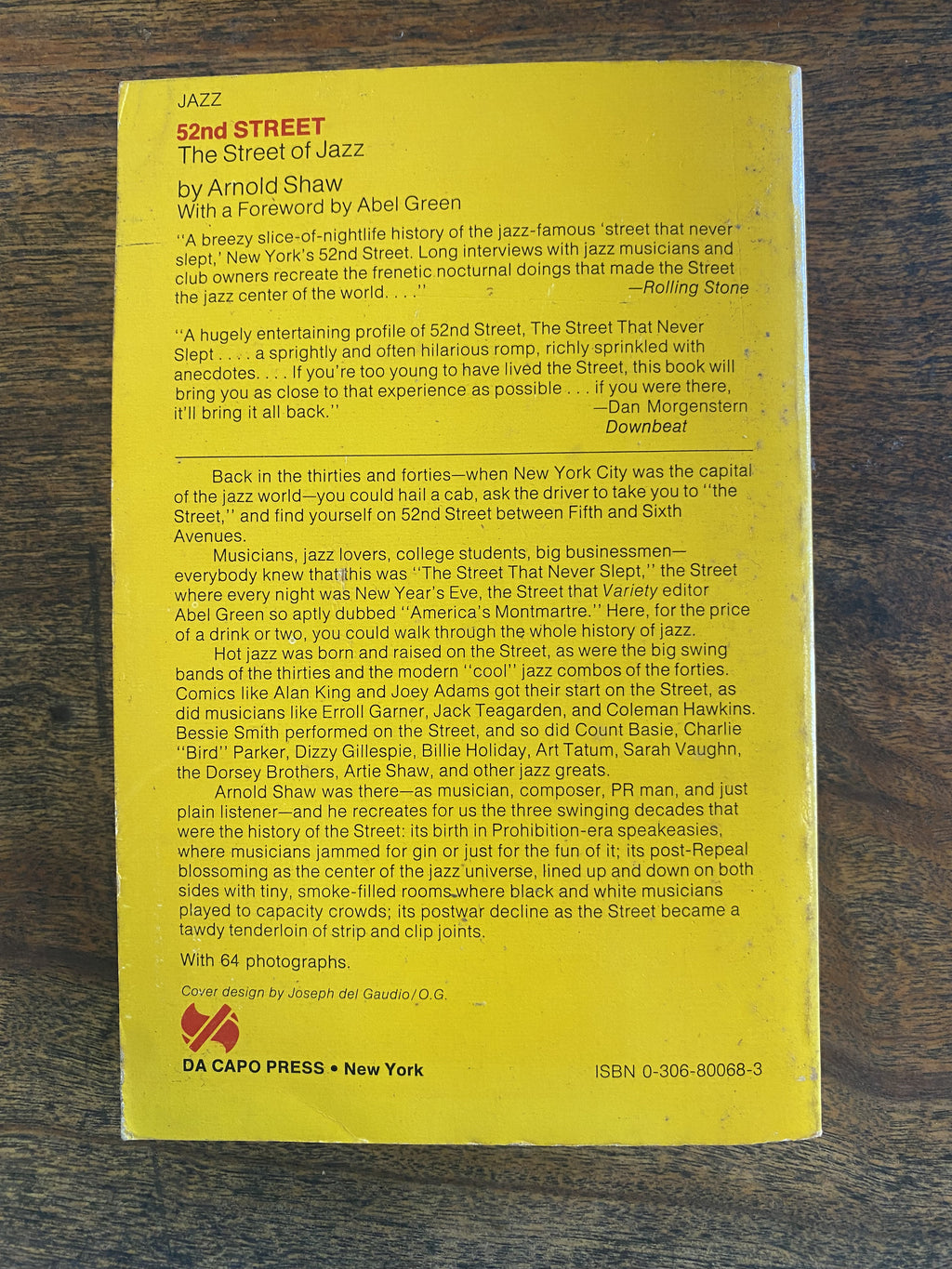 52nd Edition St. The Street of Jazz — Shaw, Arnold
