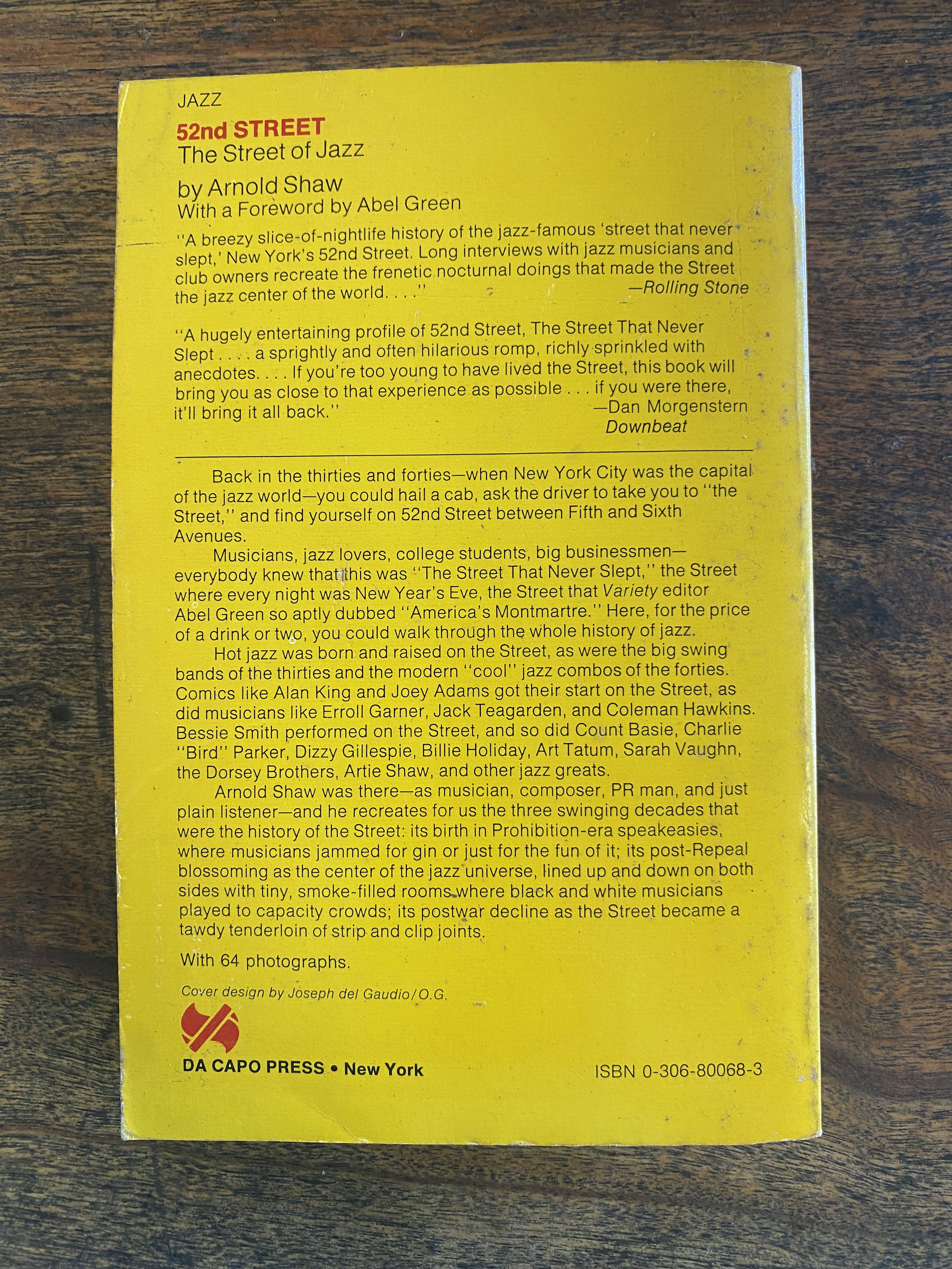52nd Edition St. The Street of Jazz — Shaw, Arnold