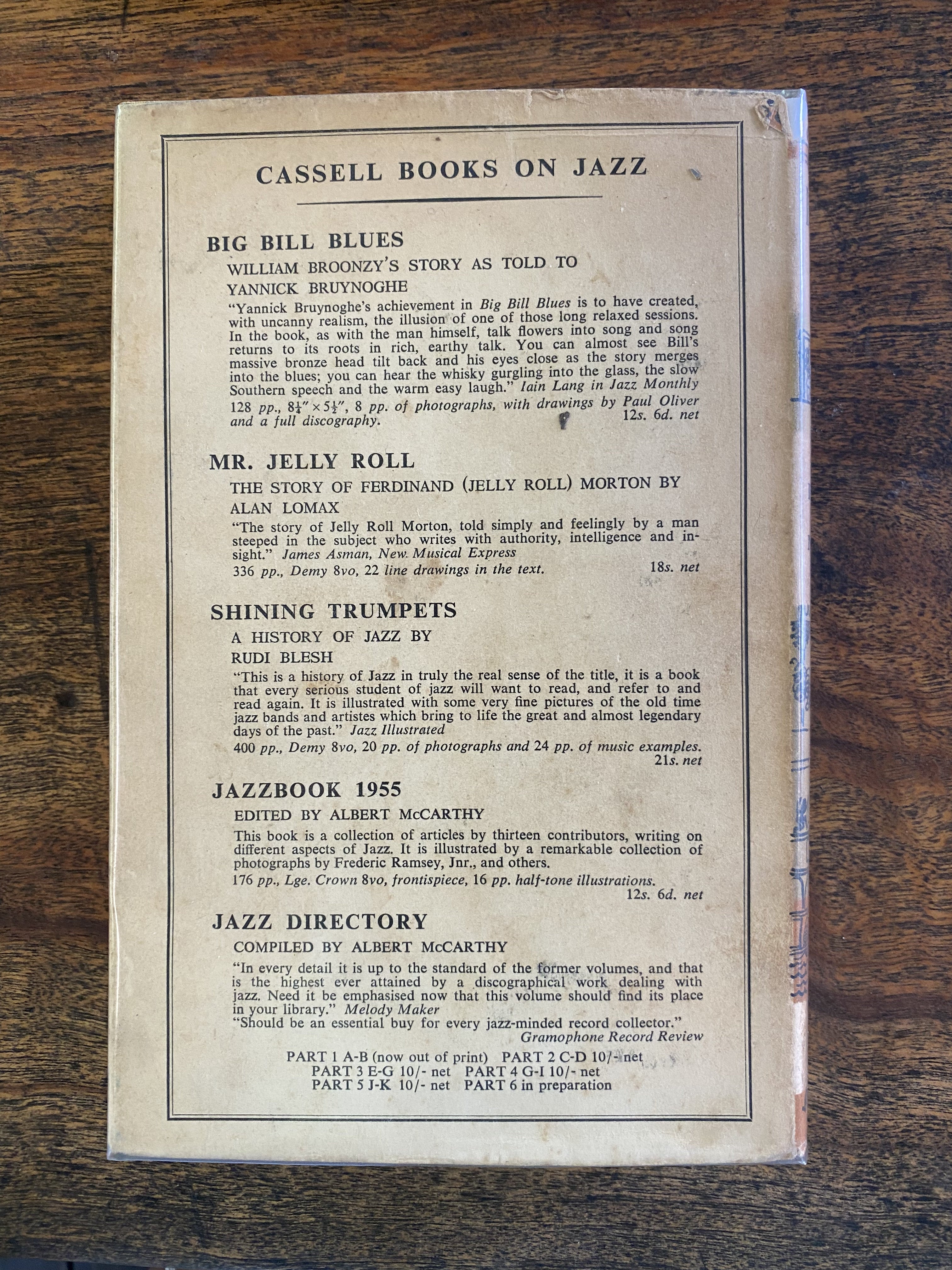 Dictionary Of Jazz — Panassie, Hugues & Gautier, Madeleine