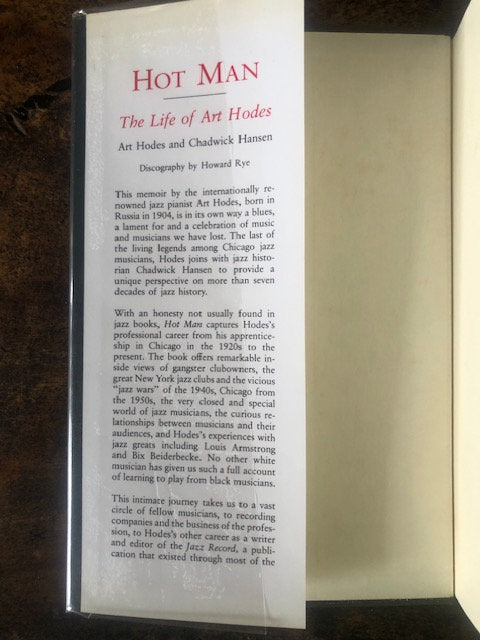 Hot Man: The Life of Art Hodes — Art Hodes and Chadwick Hansen