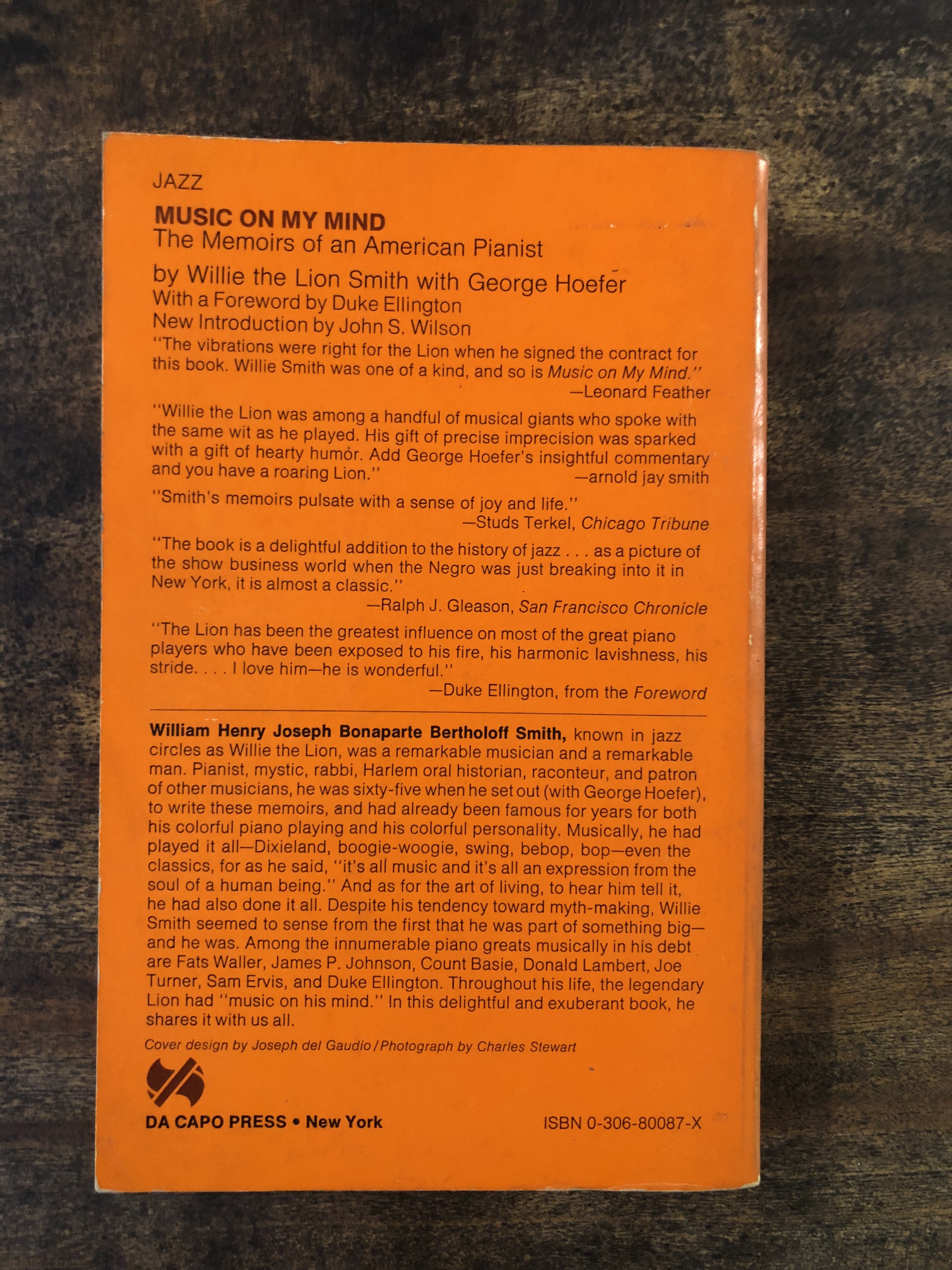 Music on My Mind — Willie The Lion Smith