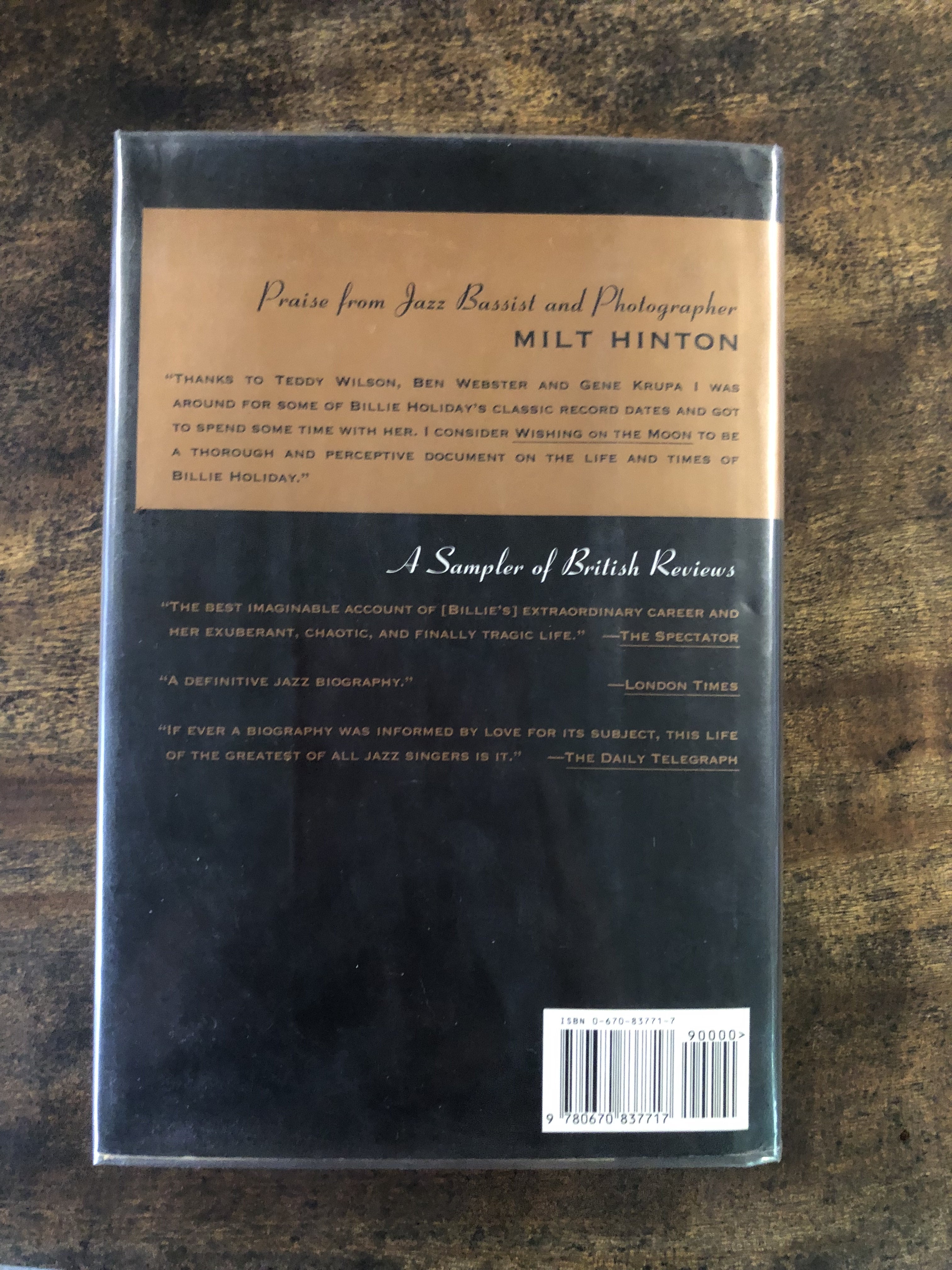 Wishing on the Moon: The Life and Times of Billie Holiday — Donald Clarke