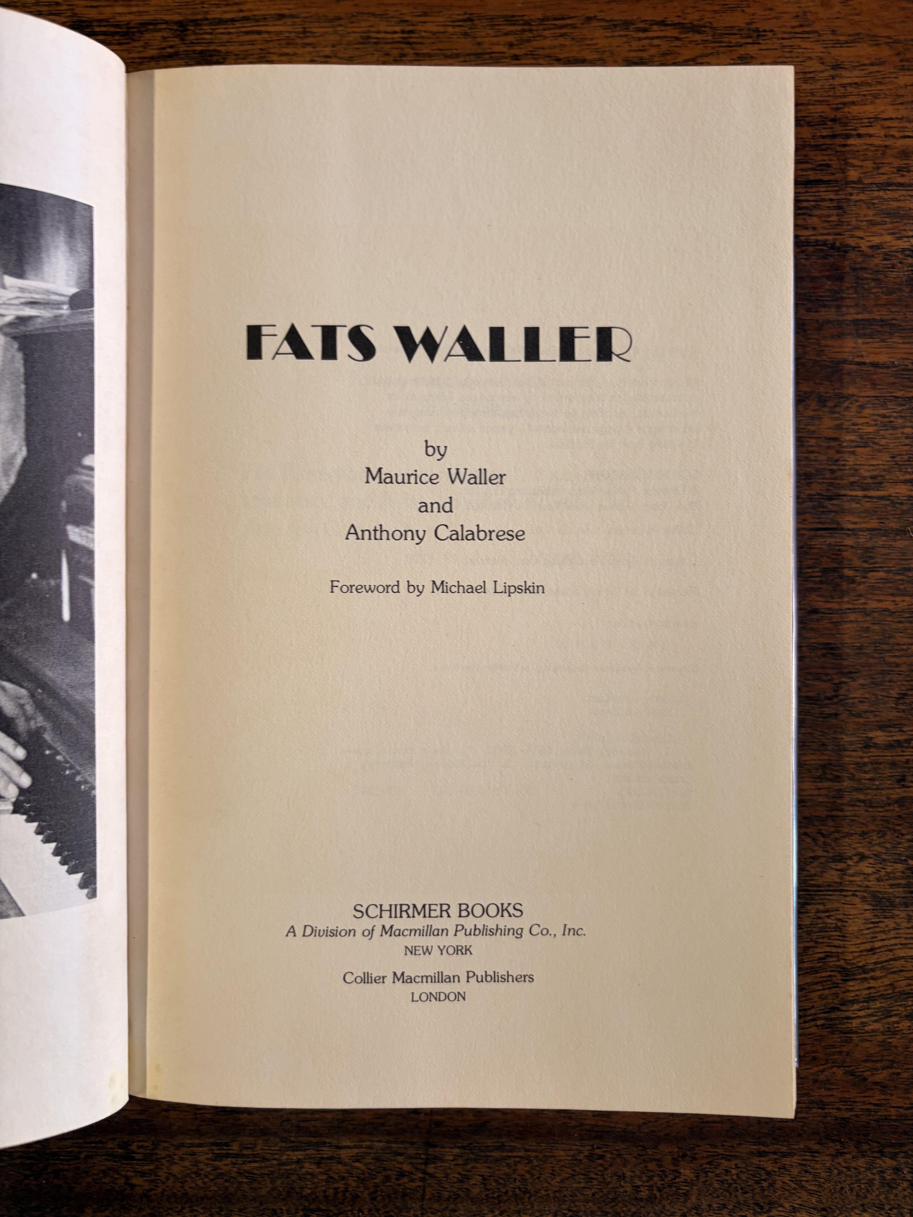 Fats Waller — Waller, Maurice & Calabrese, Anthony