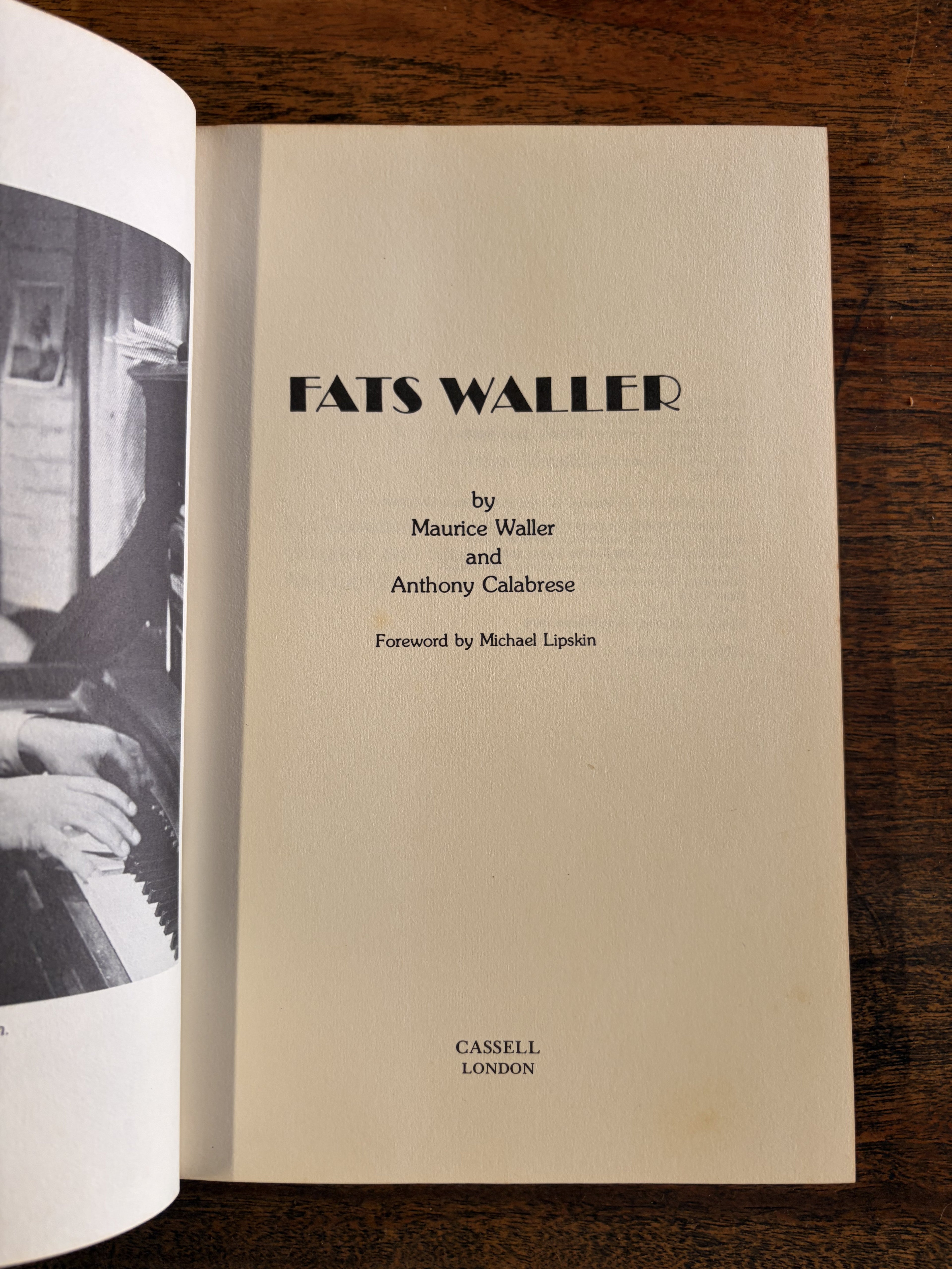 Fats Waller — Waller, Maurice & Calabrese, Anthony