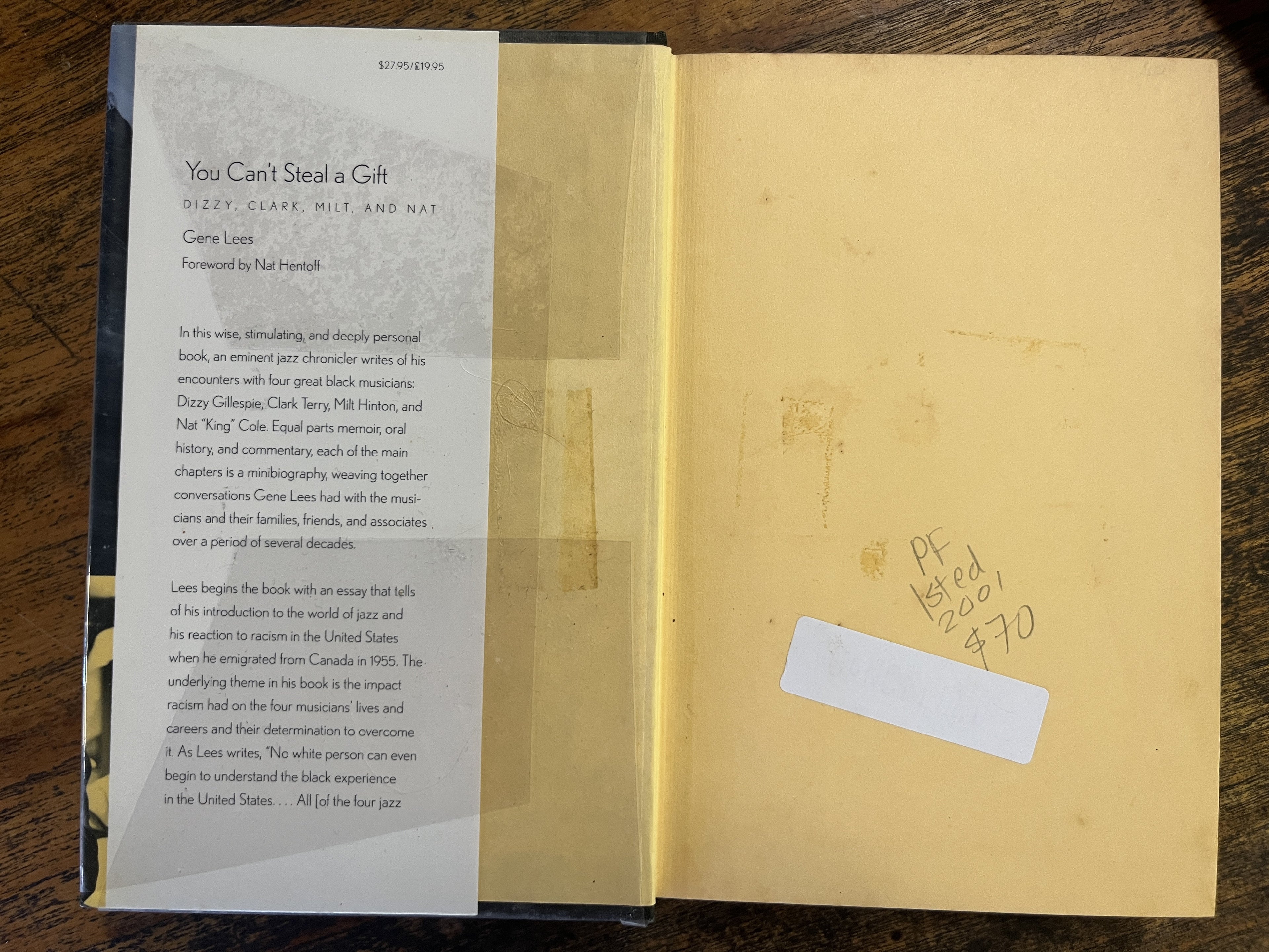You Can't Steal a Gift — Lees, Gene