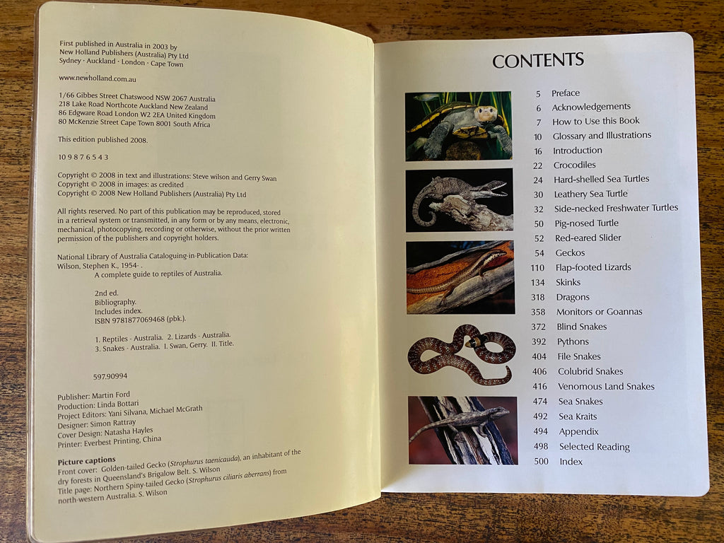 A Complete Guide to Reptiles - Wilson, Steve & Swan, Gerry