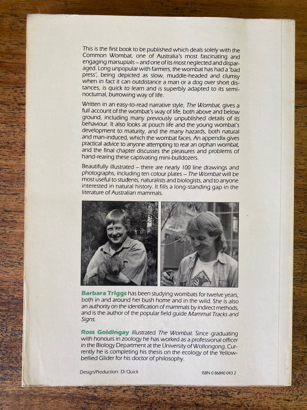 The Wombat: Common Wombats in Australia - Triggs, Barbara