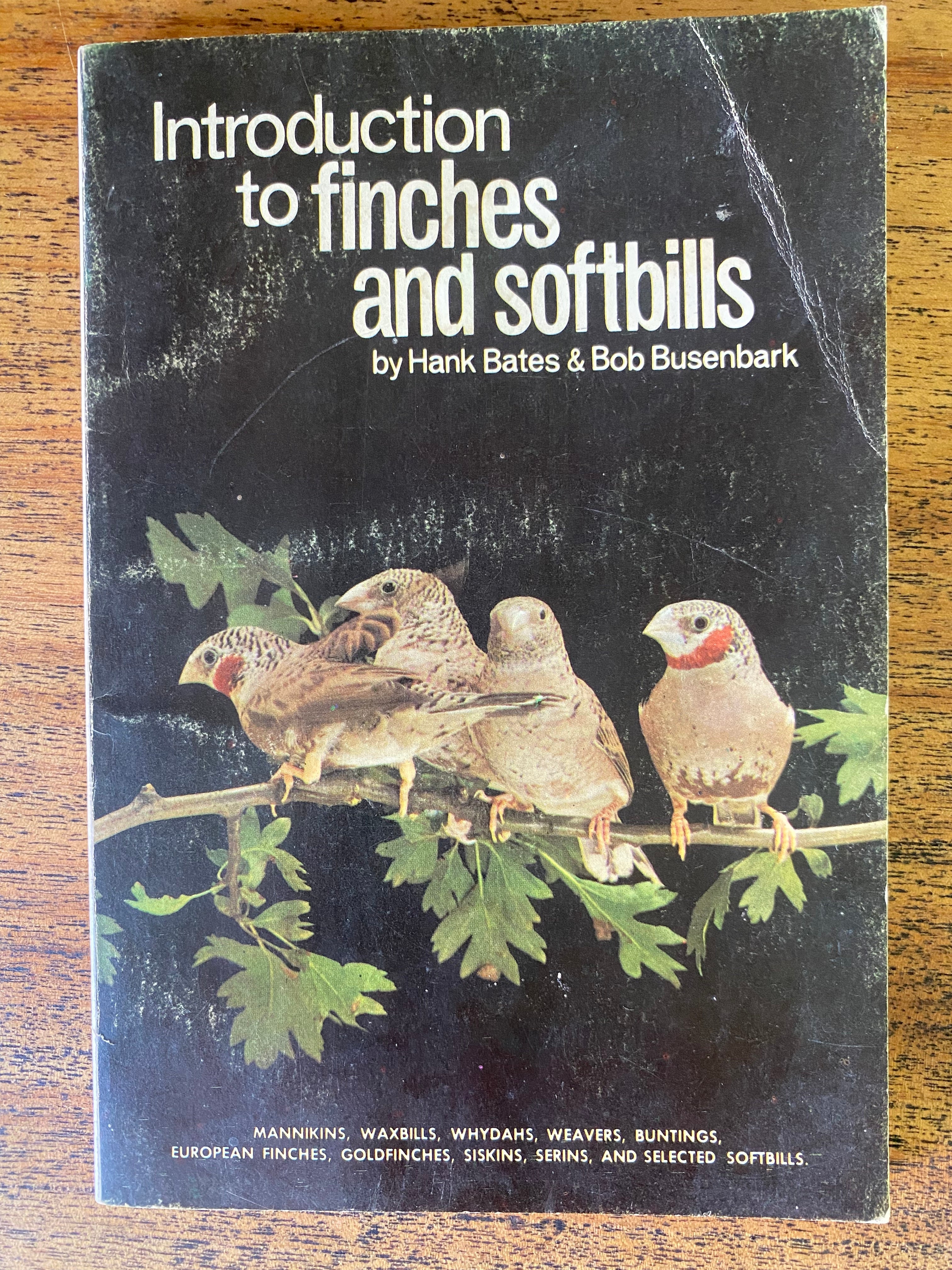 Introduction to Finches and Softbills - Bates, Hank & Busenbark, Bob
