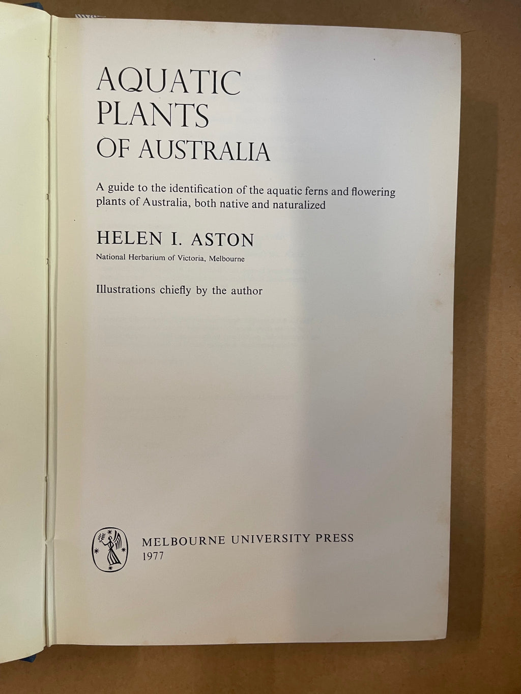 Aquatic Plants of Australia — Aston, Helen I.