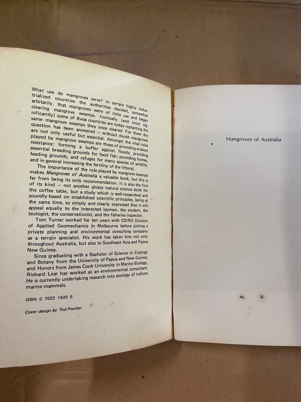 Mangroves of Australia — Lear, Richard & Turner, Tom