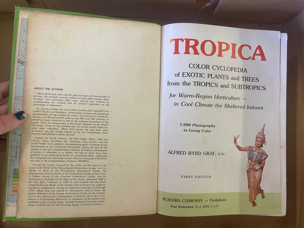 Tropica Colour Encyclopedia of Exotic Plants and Trees from the Tropics to the Sub Tropics — Graf, Alfred Byrd