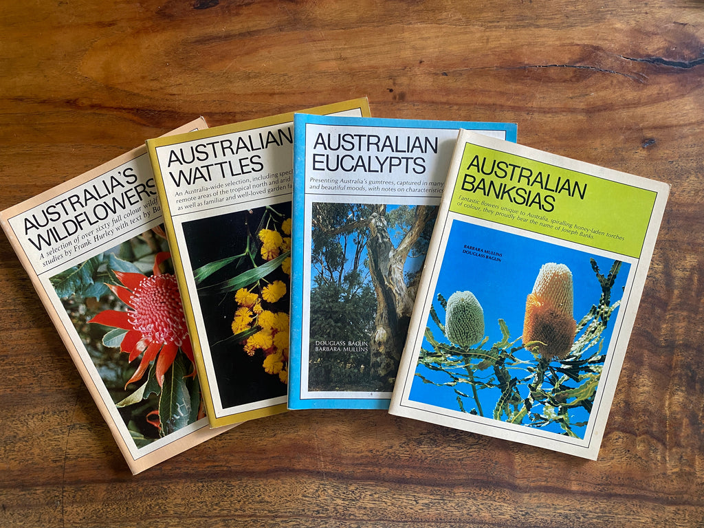 Australian Banksia's; Australian Eucalypts; Australian Wattles & Australia's Wildflowers — Mullins, Barbara & Baglin, Douglass