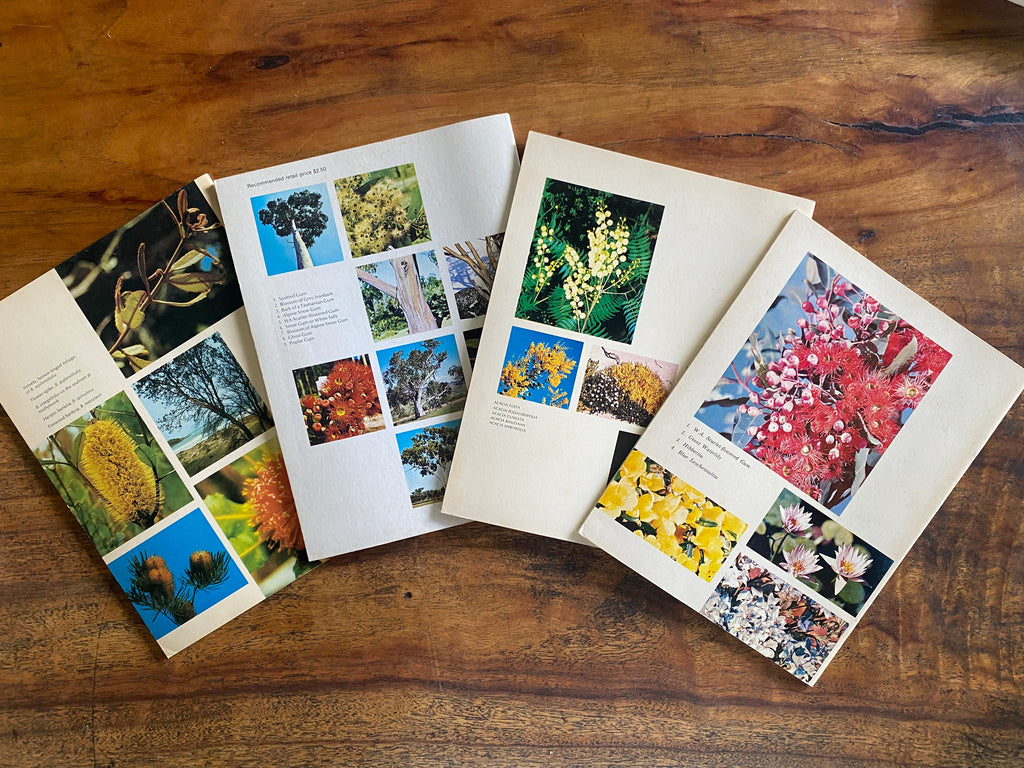 Australian Banksia's; Australian Eucalypts; Australian Wattles & Australia's Wildflowers — Mullins, Barbara & Baglin, Douglass