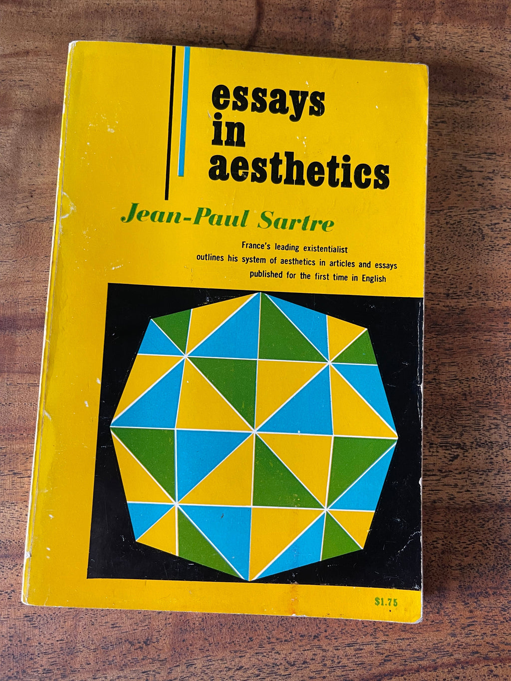 Essays in Aesthetics - Sartre, Jean-Paul