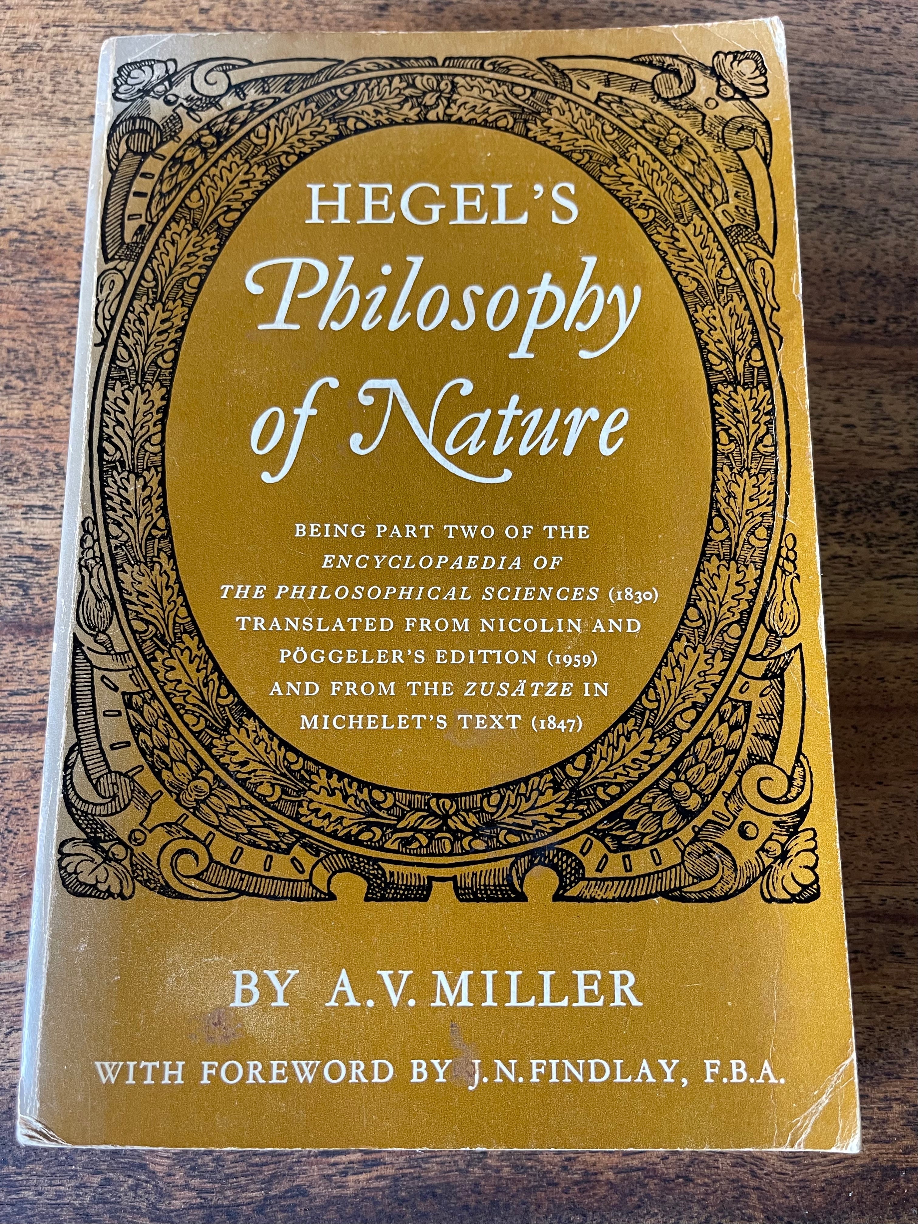 Hegel's Philosophy of Nature - Miller, A. V.
