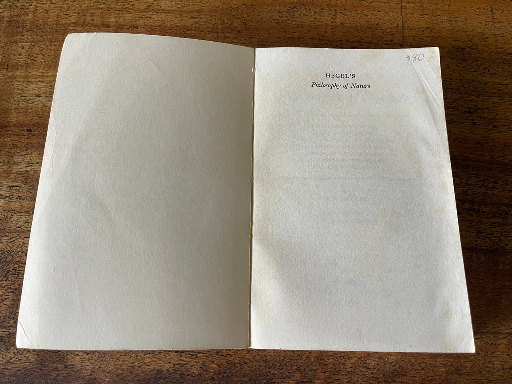 Hegel's Philosophy of Nature - Miller, A. V.