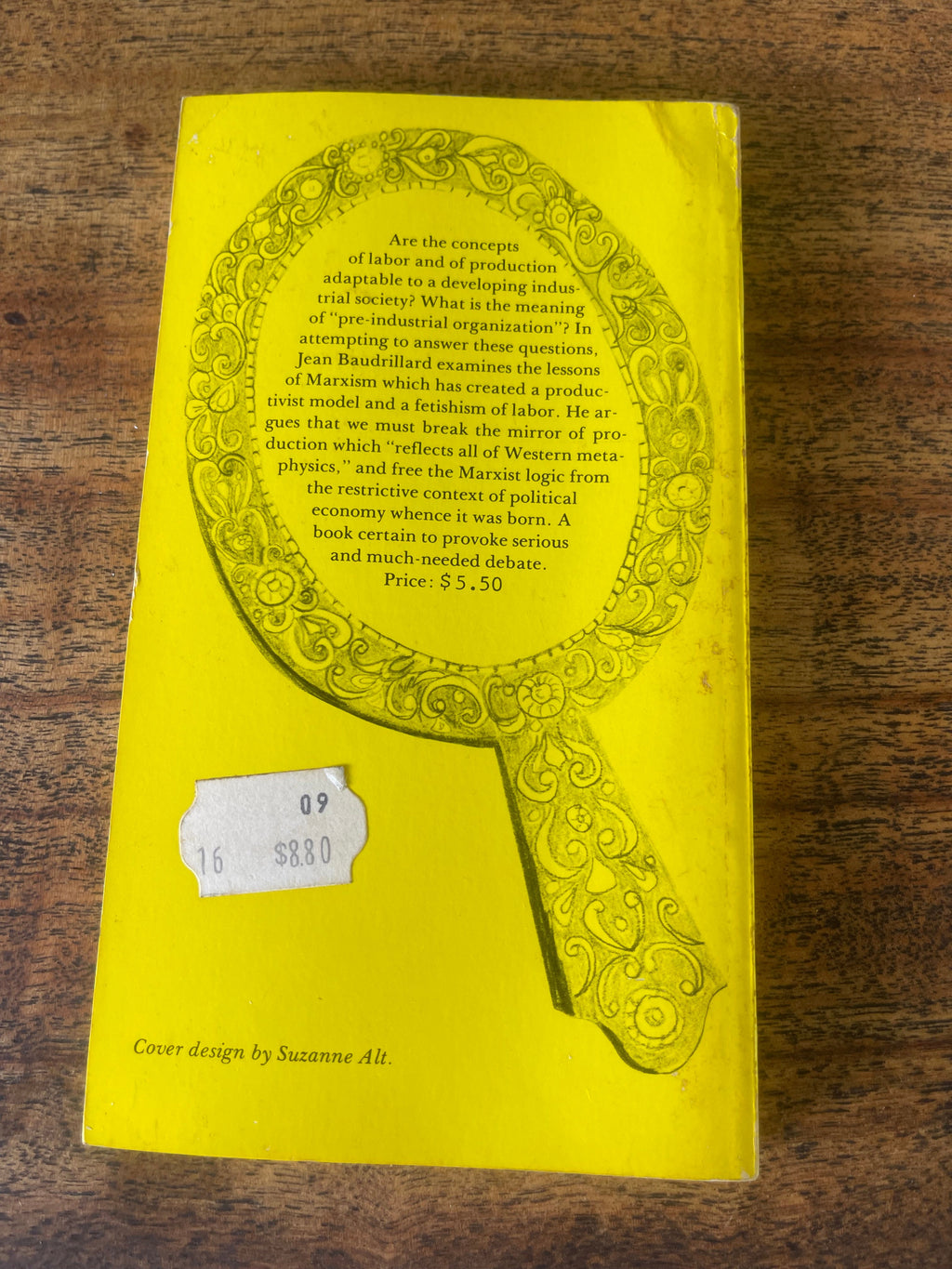 The Mirror of Production - Baudrillard, Jean