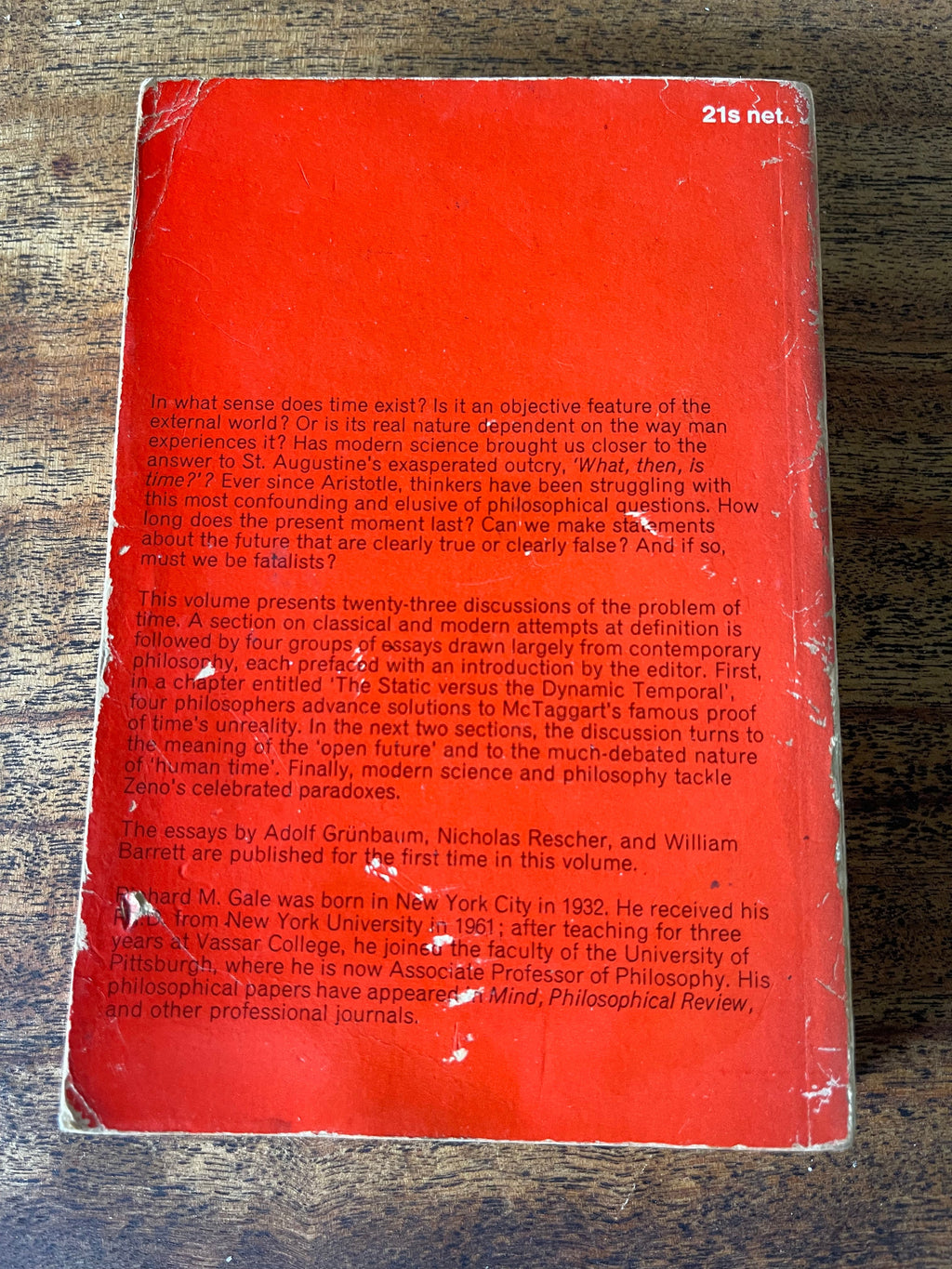 The Philosophy of time - Gale, Richard M.