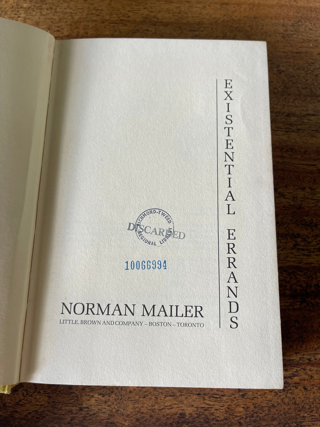 Existential Errands - Mailer, Norman