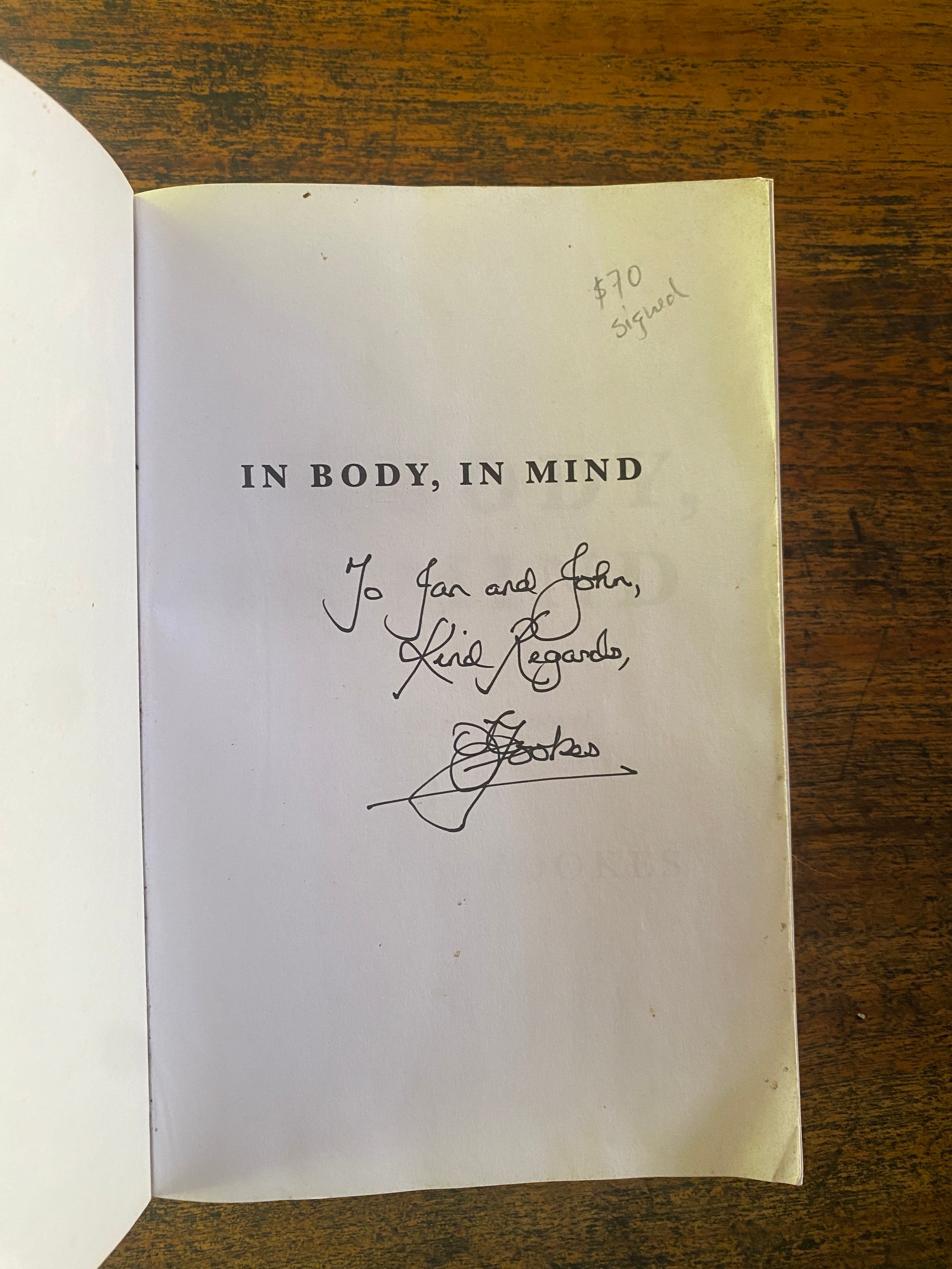 In Body, In Mind - Fookes, Andrew