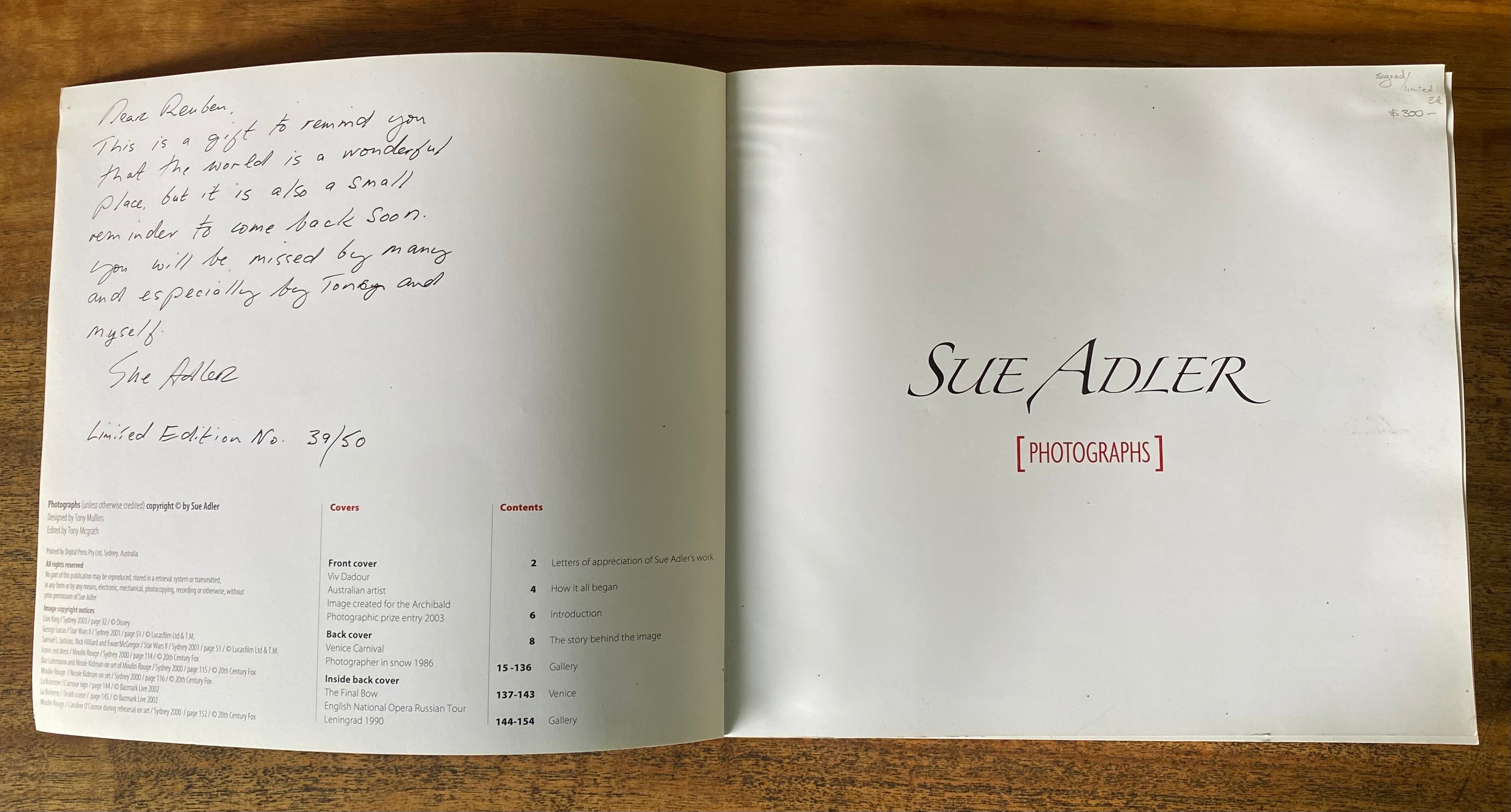 Photographs - Adler, Sue