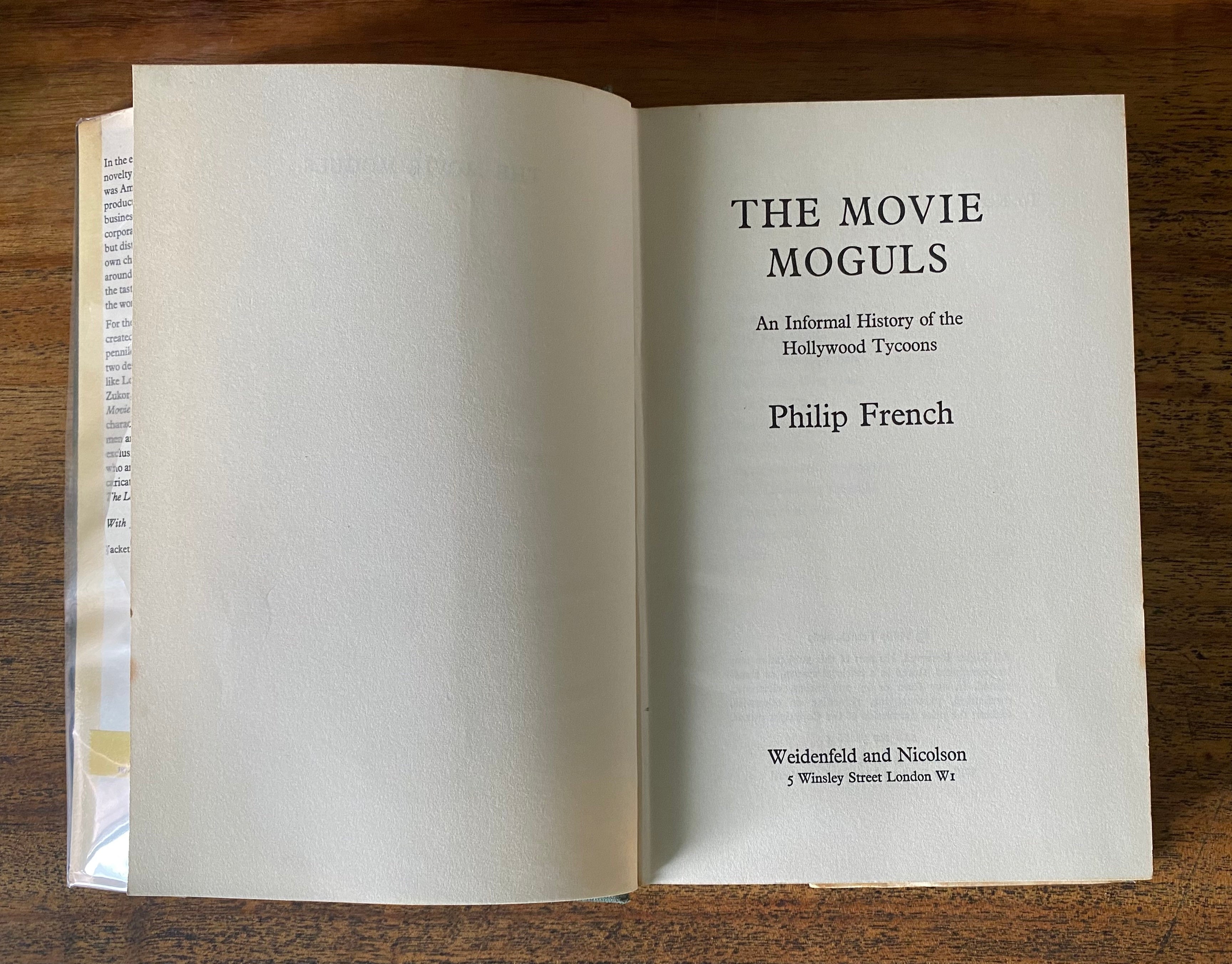 The Movie Mogul - French, Philip