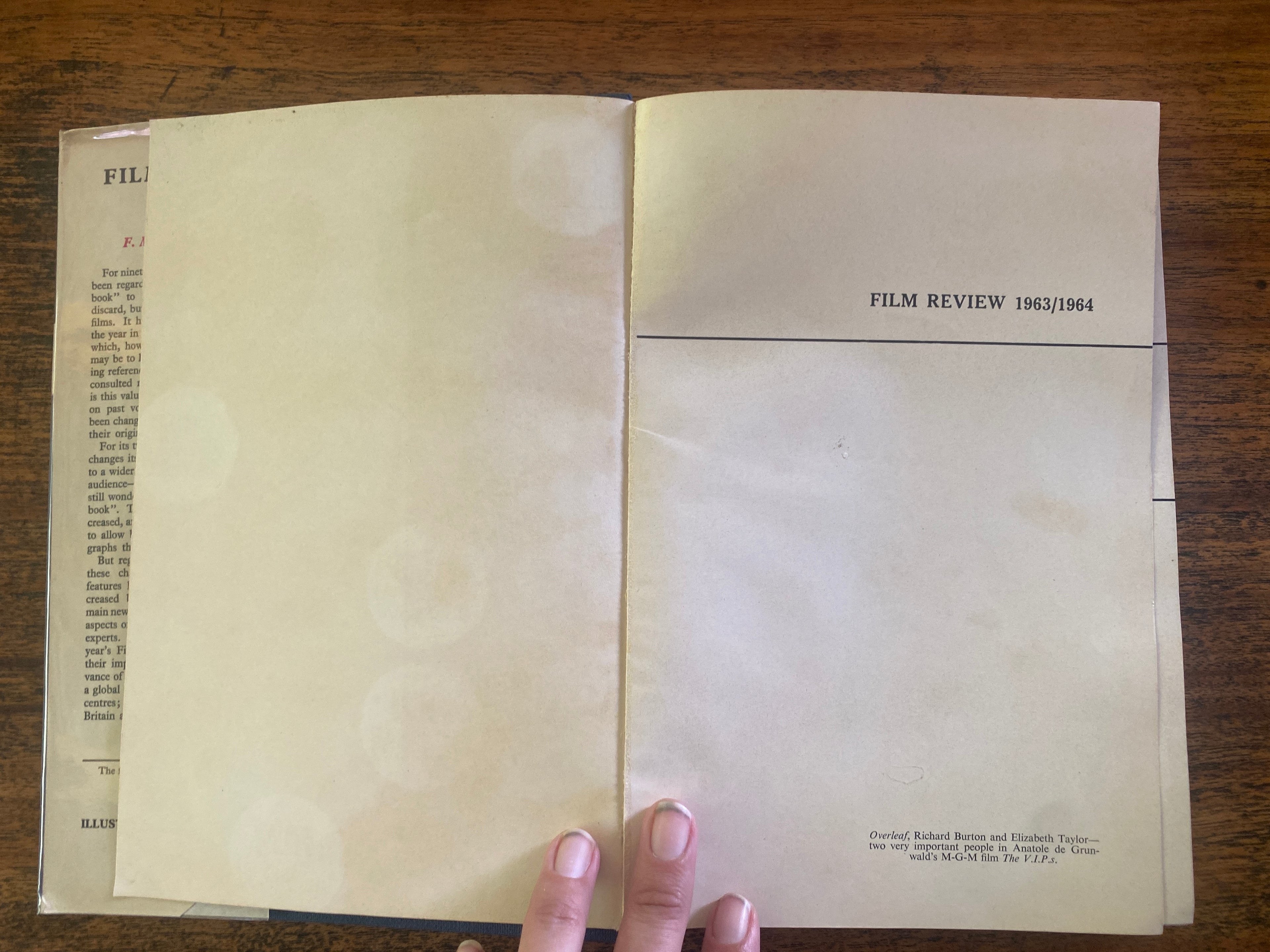 Film Review: 1963/1964 - Speed, F. Maurice