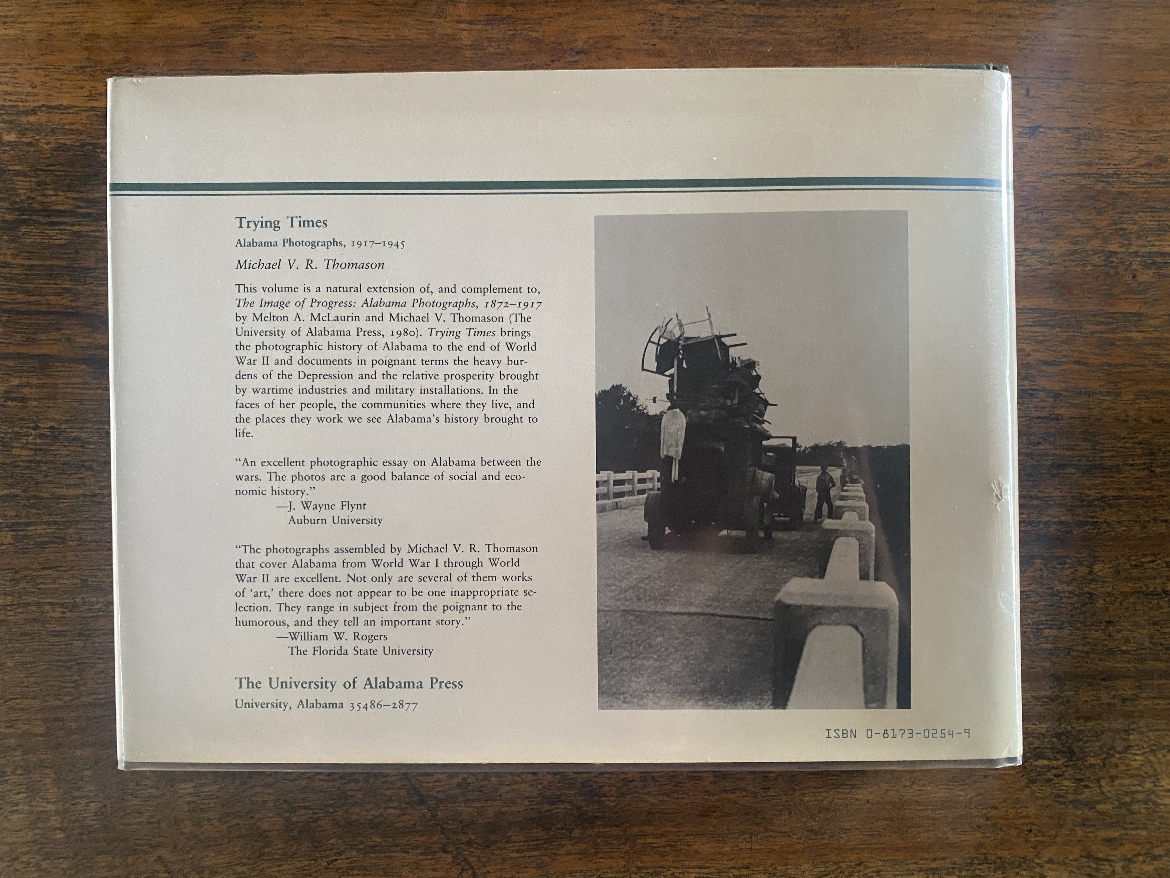 Trying Times; Alabama Photographs 1917-1945