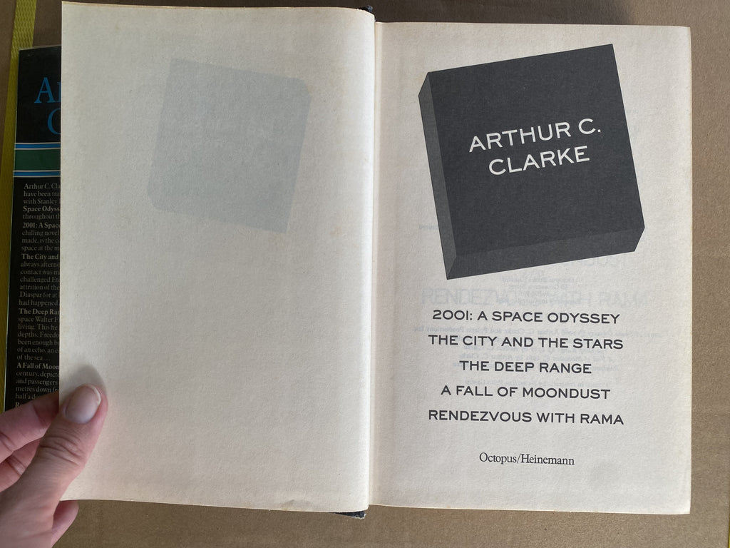 2001: A Space Odyssey; The City and the Stars; The Deep Range; A Fall of Moondust; Rendezvous with Rama — Clarke, Arthur C.