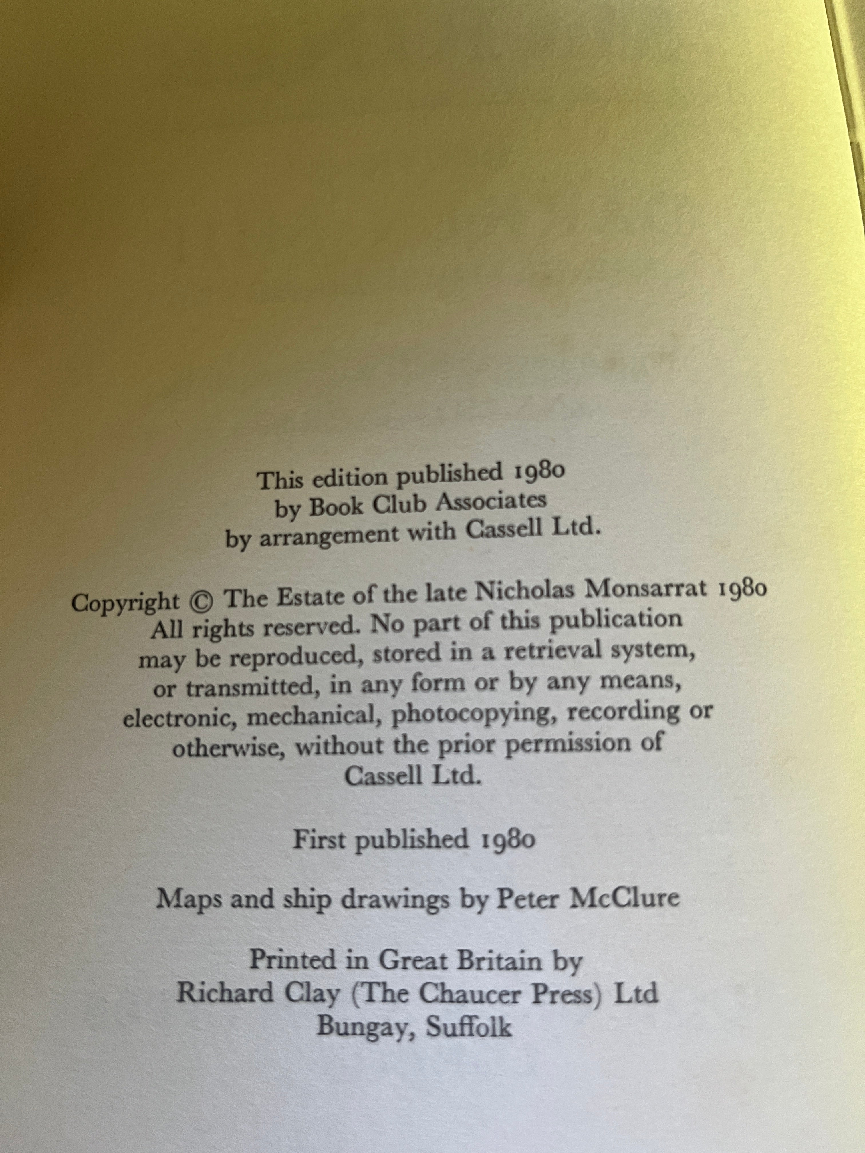 The Master Mariner Book 2; Darken Ship - Monsarrat, Nicholas