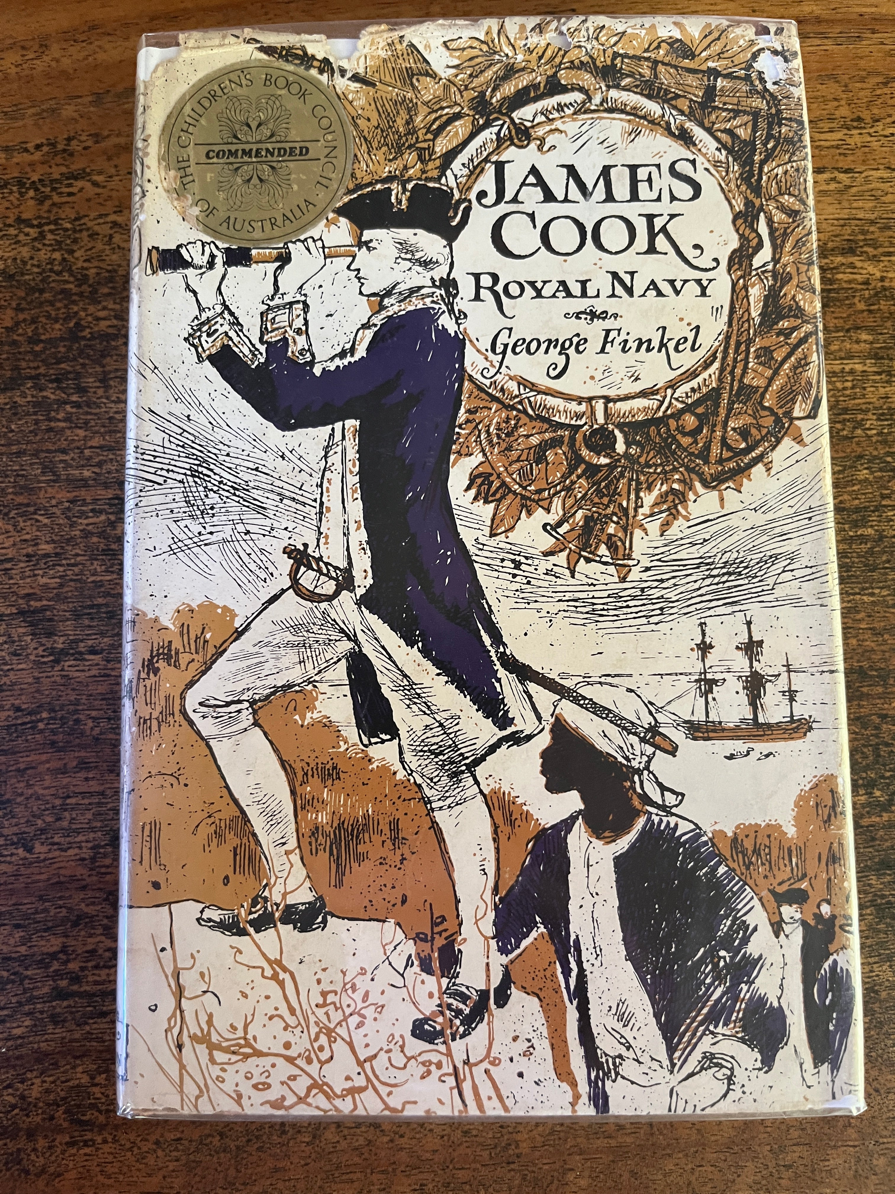 James Cook; Royal Navy - Finkel, George