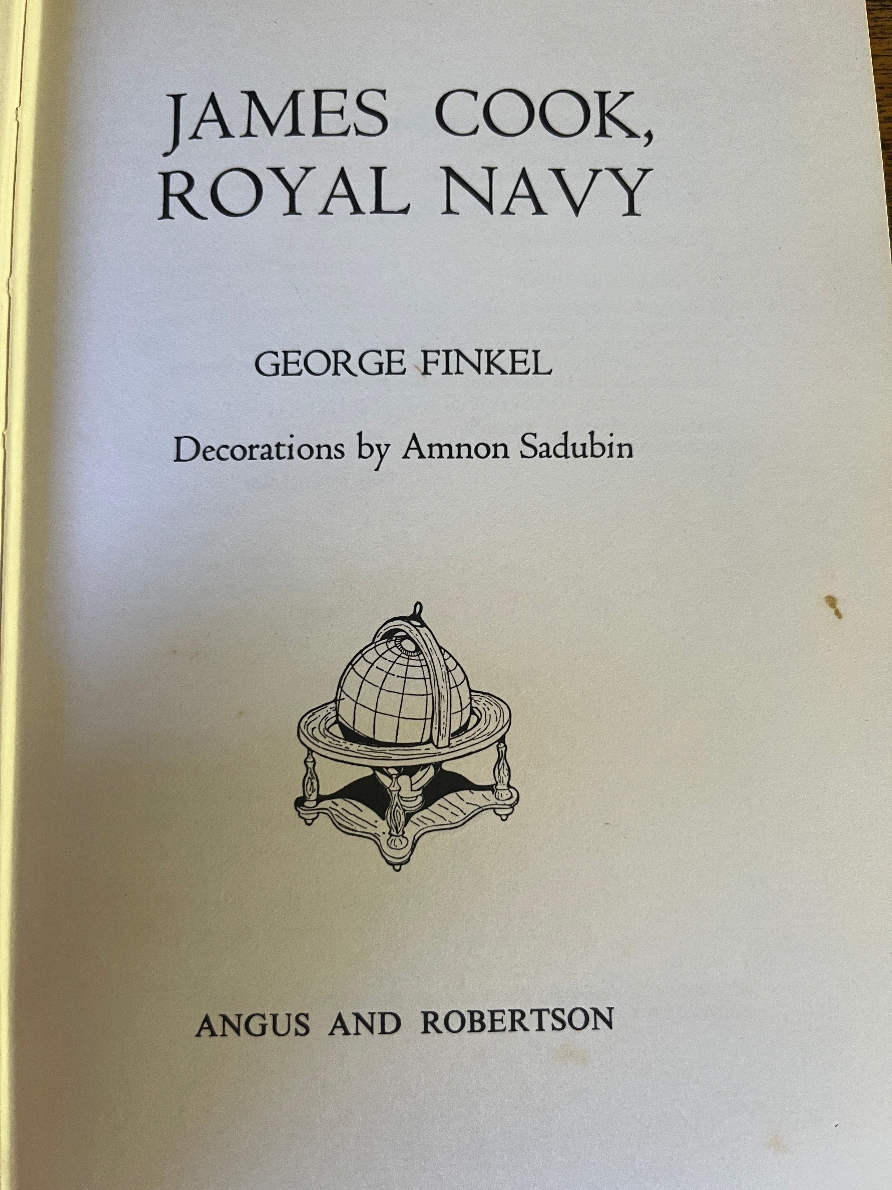 James Cook; Royal Navy - Finkel, George