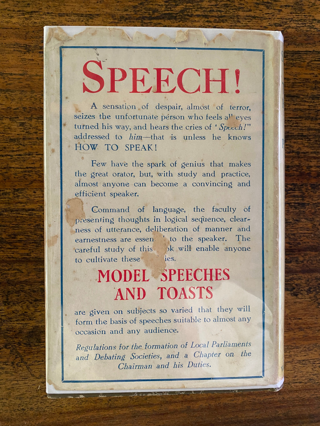 Speeches and Toasts: How to make and propose them
