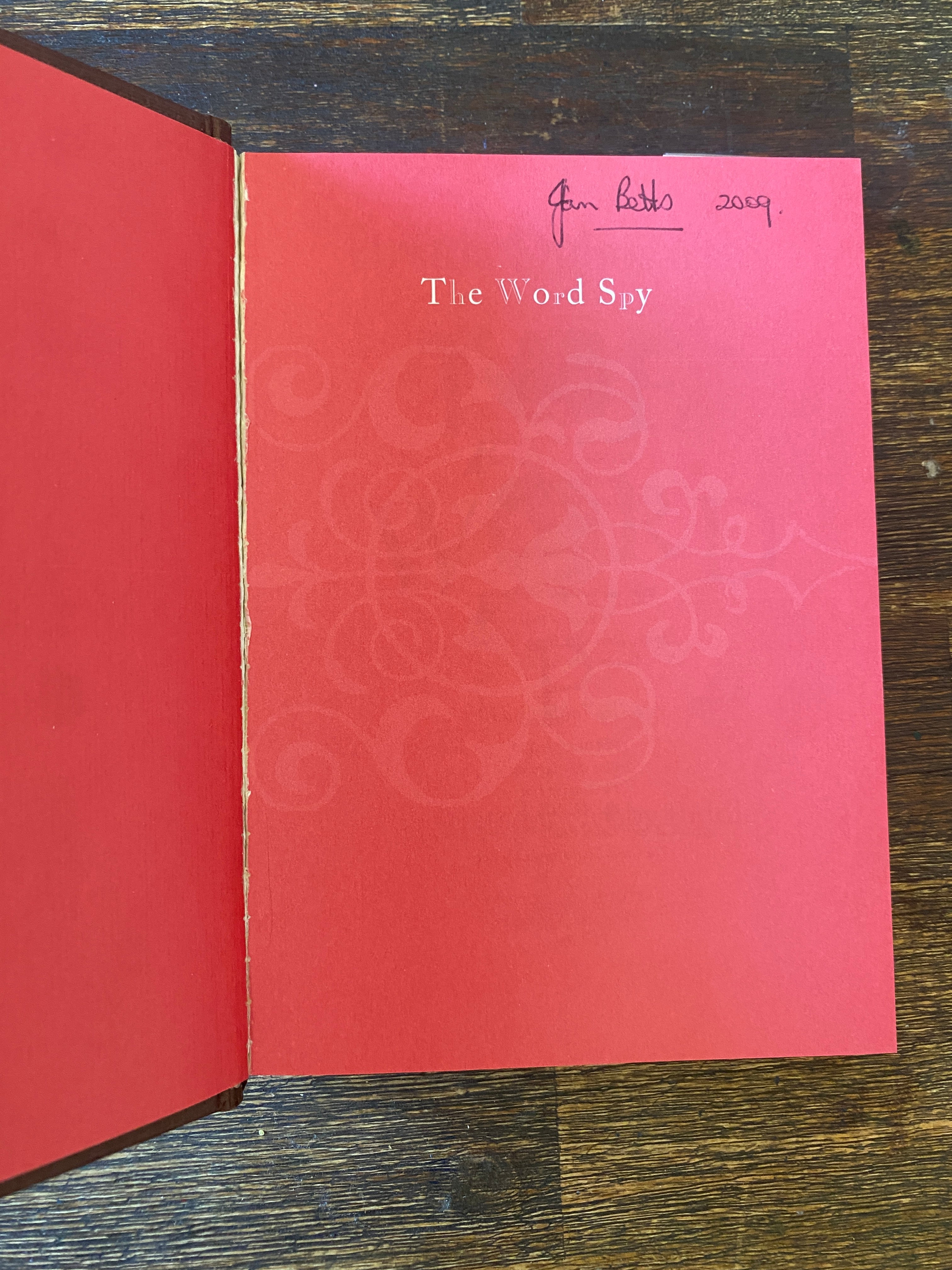 The Word Spy - Dubosarsky, Ursula
