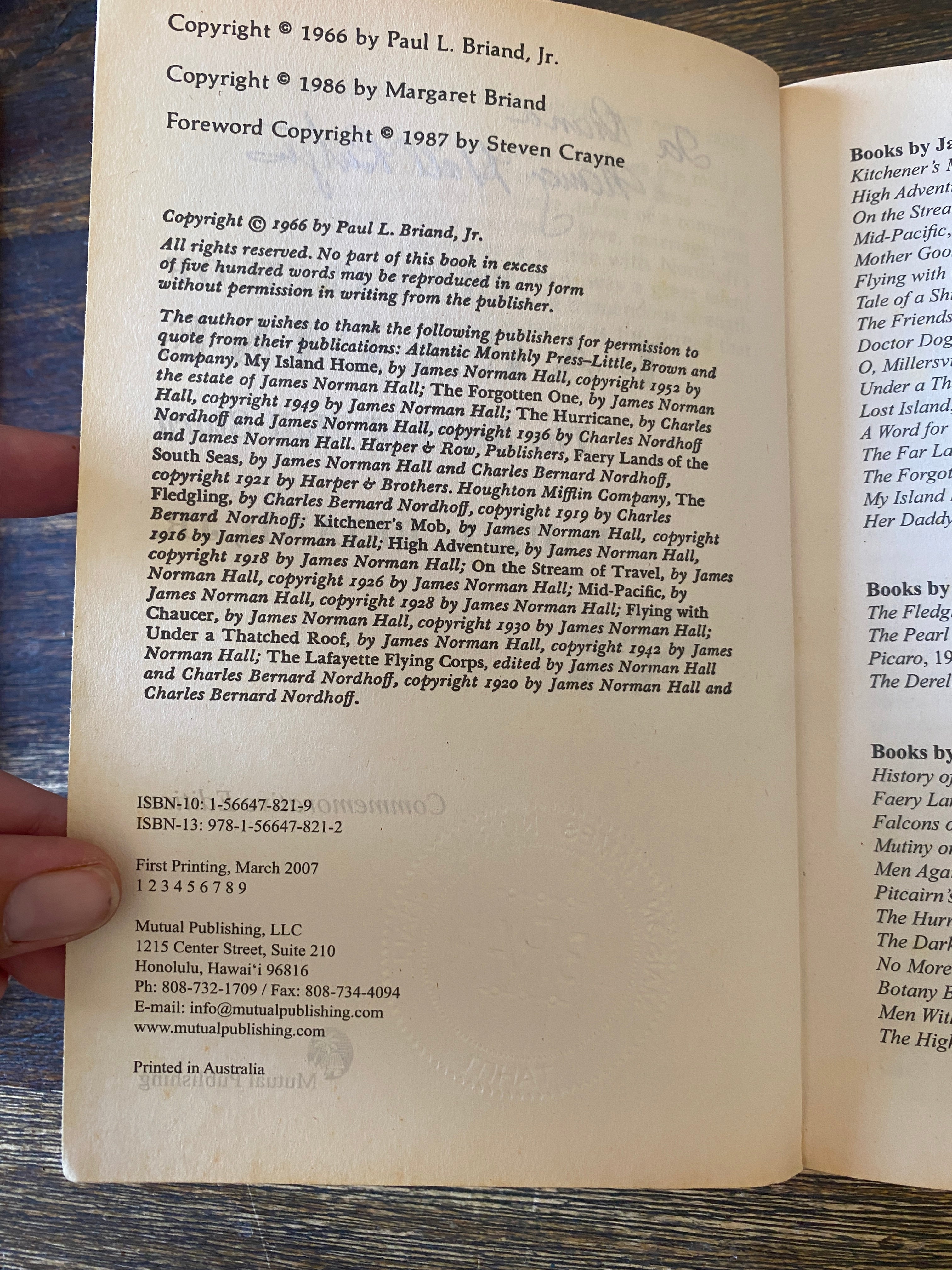 In Search of Paradise; The Nordoff-Hall Story - Briand, Paul L.